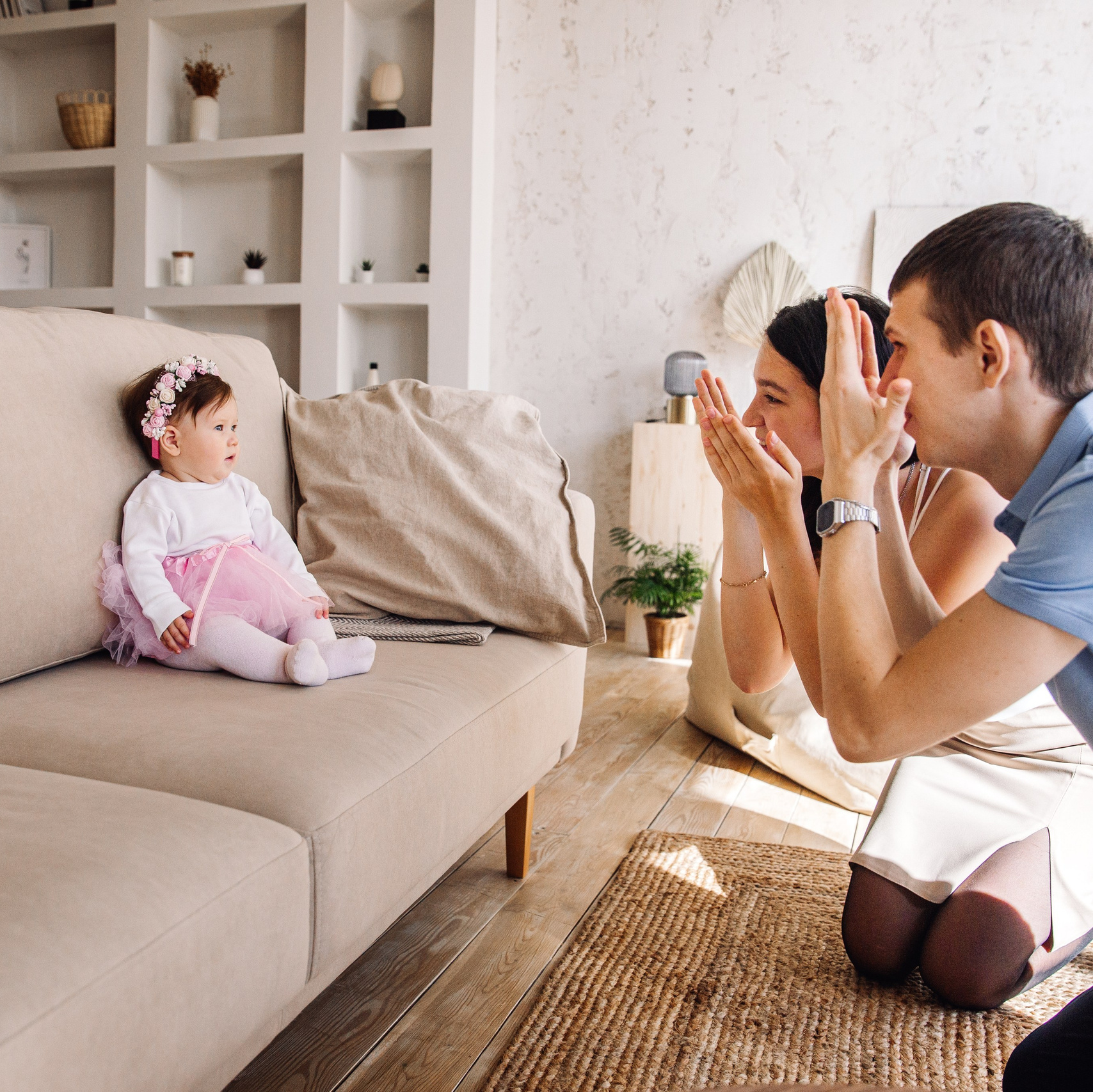 Семейная фотосессия в фотостудии. Марина Соколова. Контентный и семейный фотограф г. Красноярск