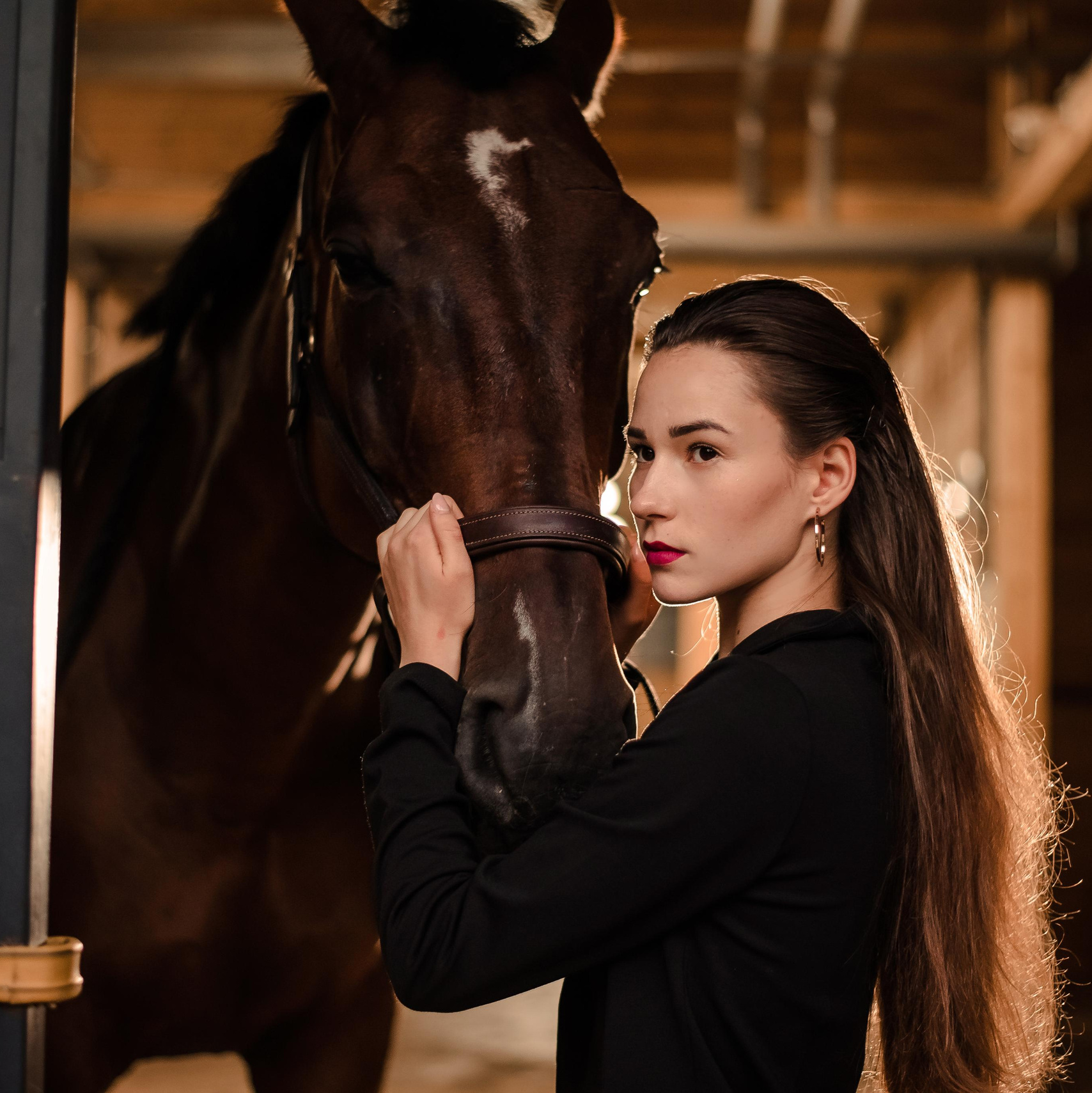 Фотосессия с лошадьми. Контент фотограф в Москве Лихачева Ксения