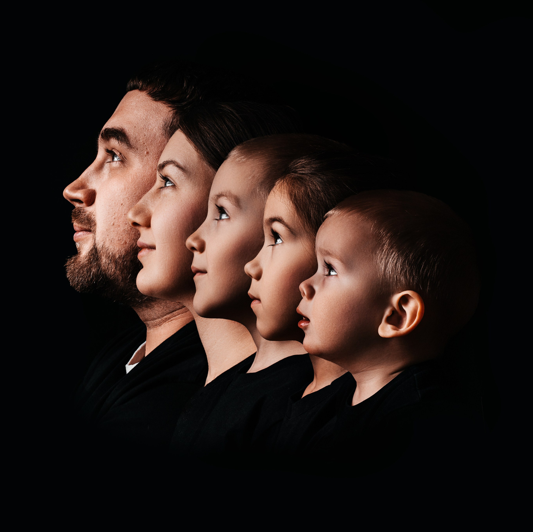 Семейный портрет в домашних условиях. Портрет поколения. Семейный портрет