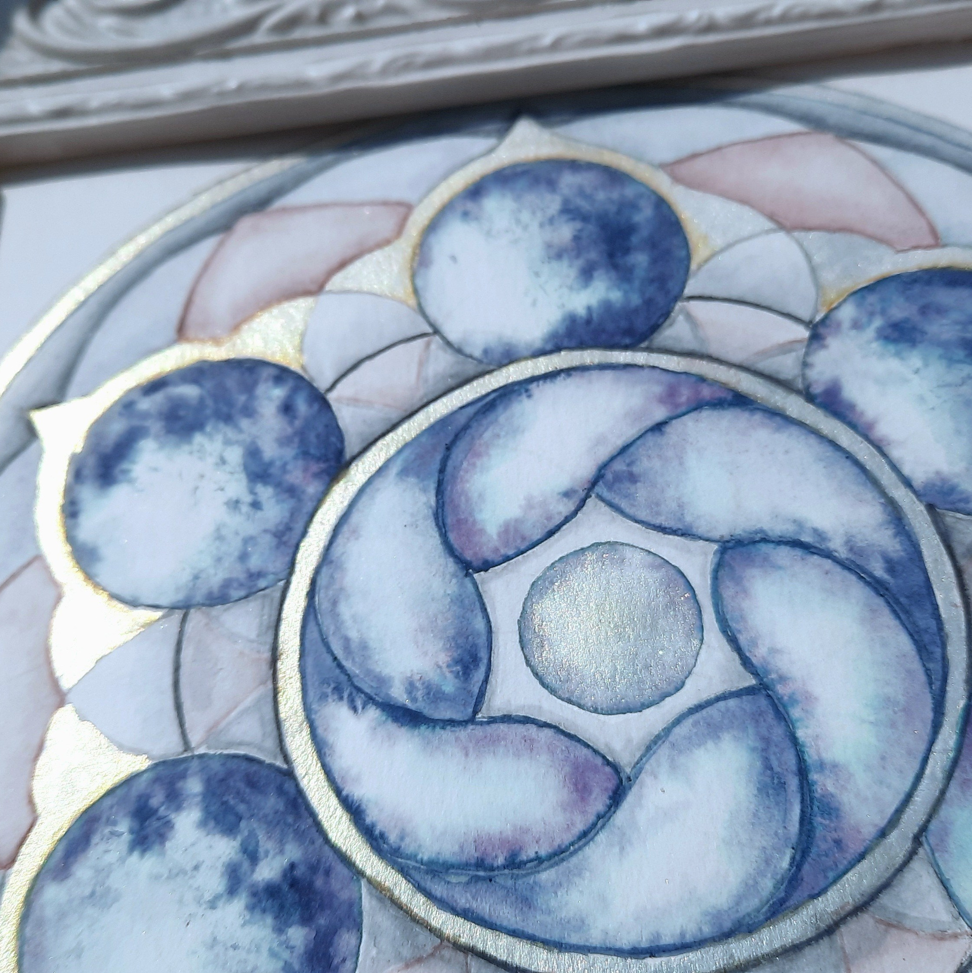 МАГАЗИН — Мандала ПОТОКИ акварель