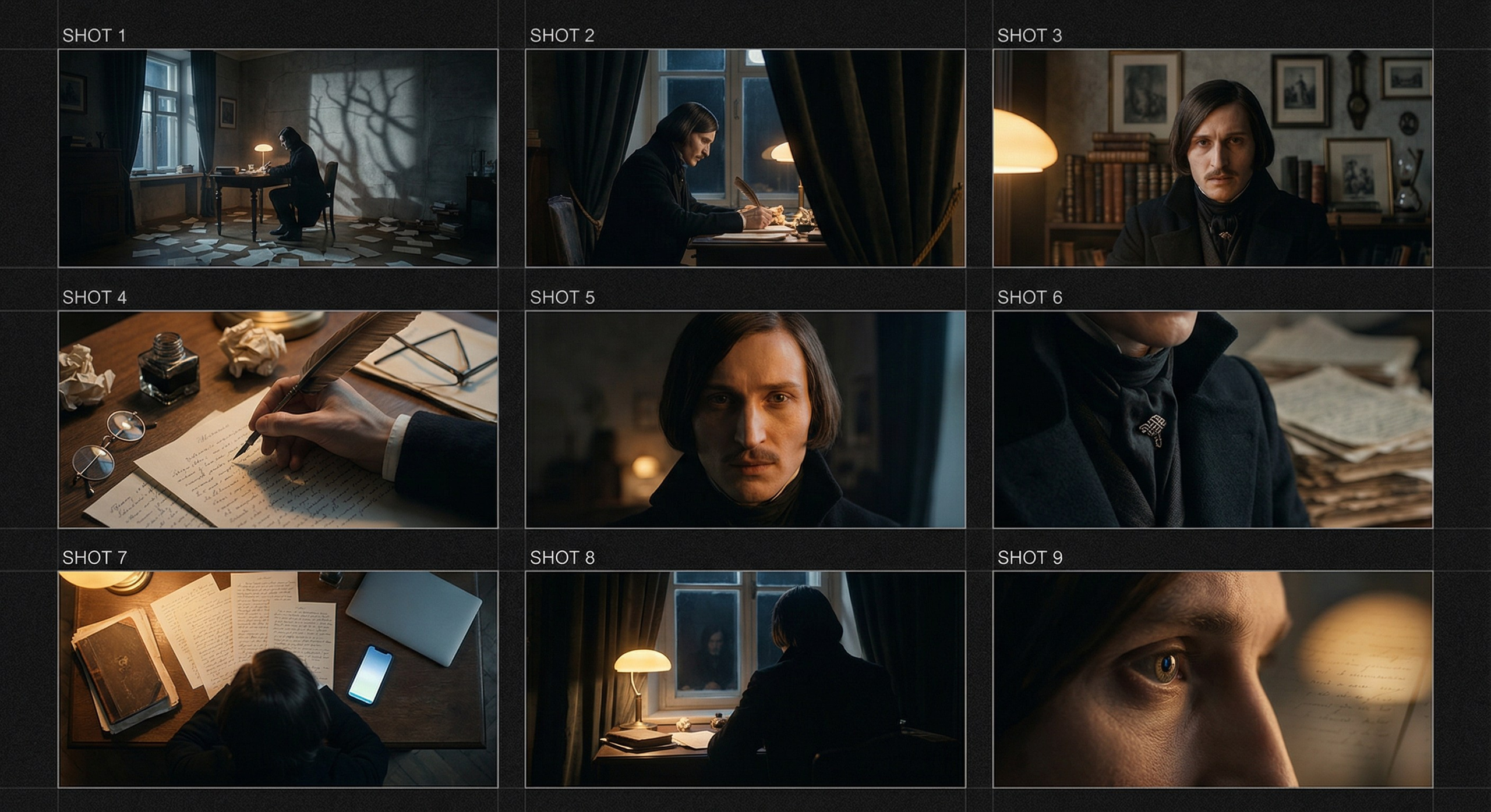 Это страница с нейро моделью Гоголем!. Продакшен г. Москва Генерация и съемки