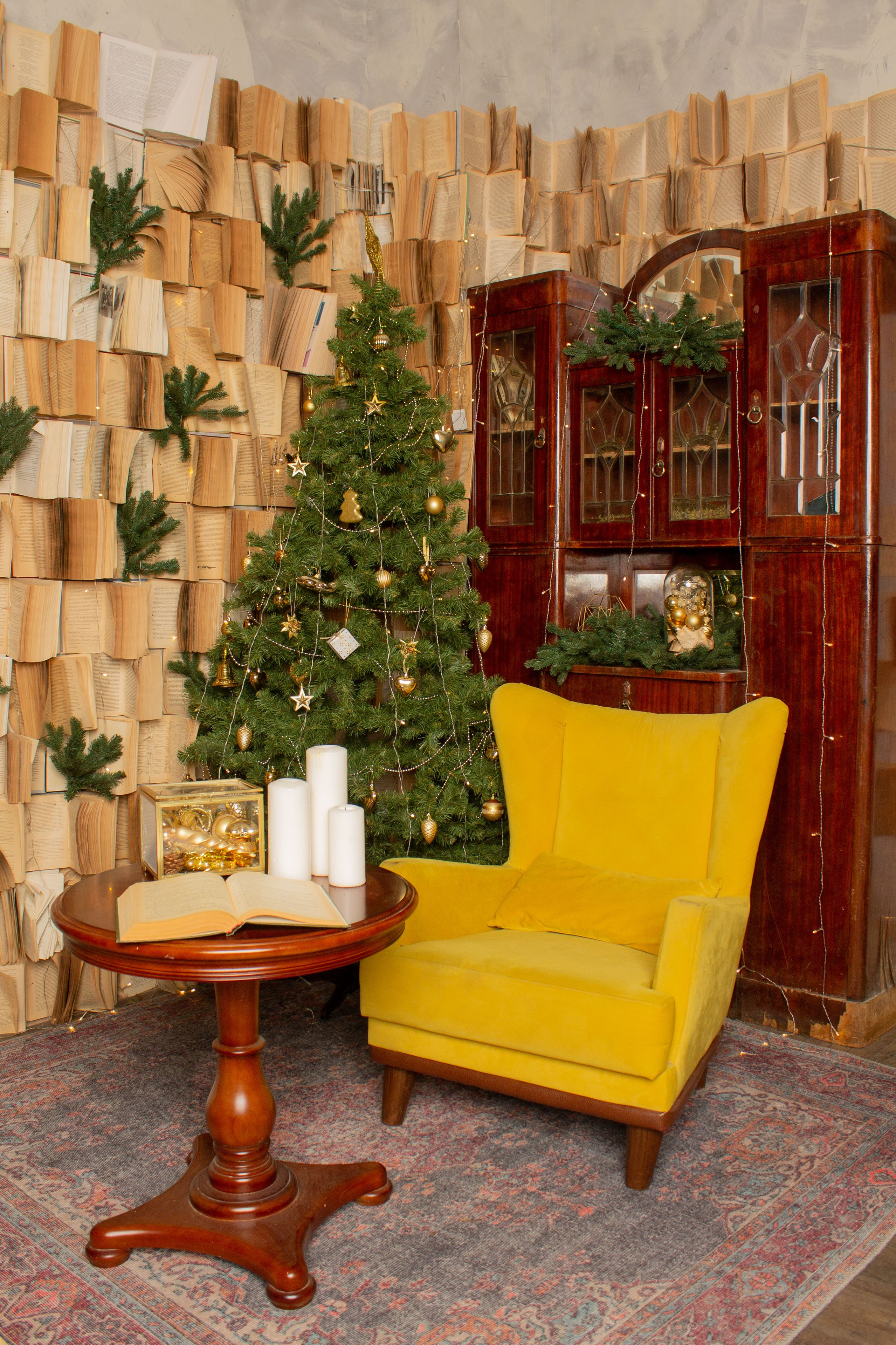 Новогодние интерьеры 2025-2026. Фотостудия Кураж