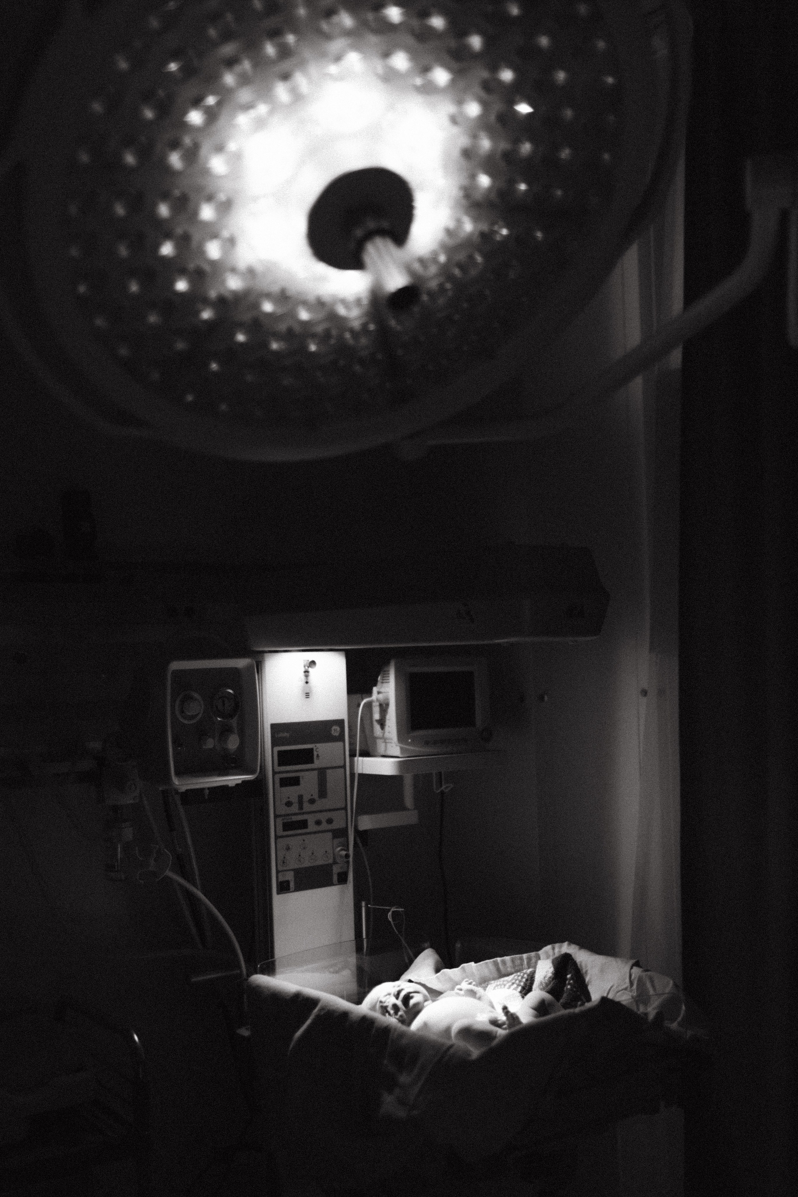 Съёмка родов. -