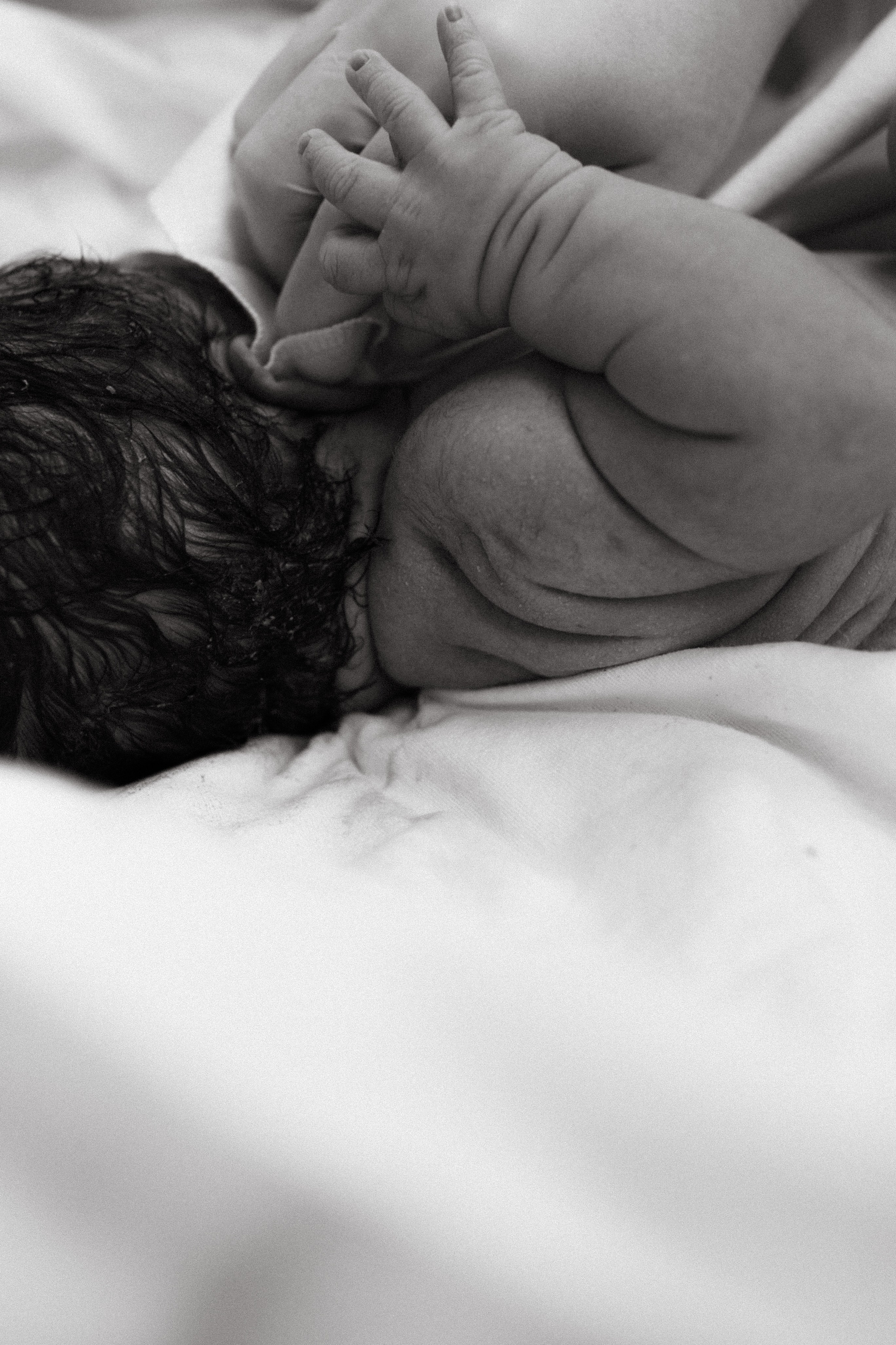 Съёмка родов. -