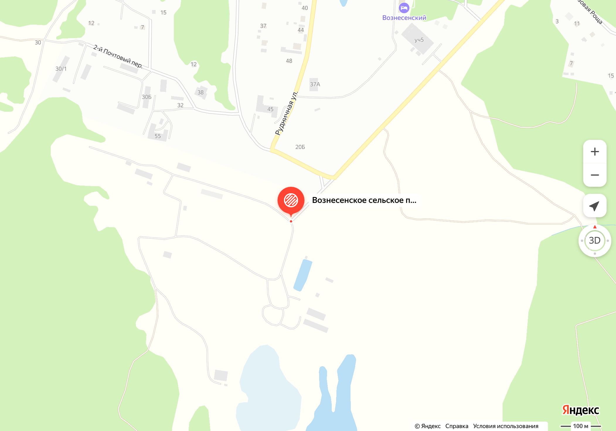 АБЗ Вознесенка (Яндекс Карта)