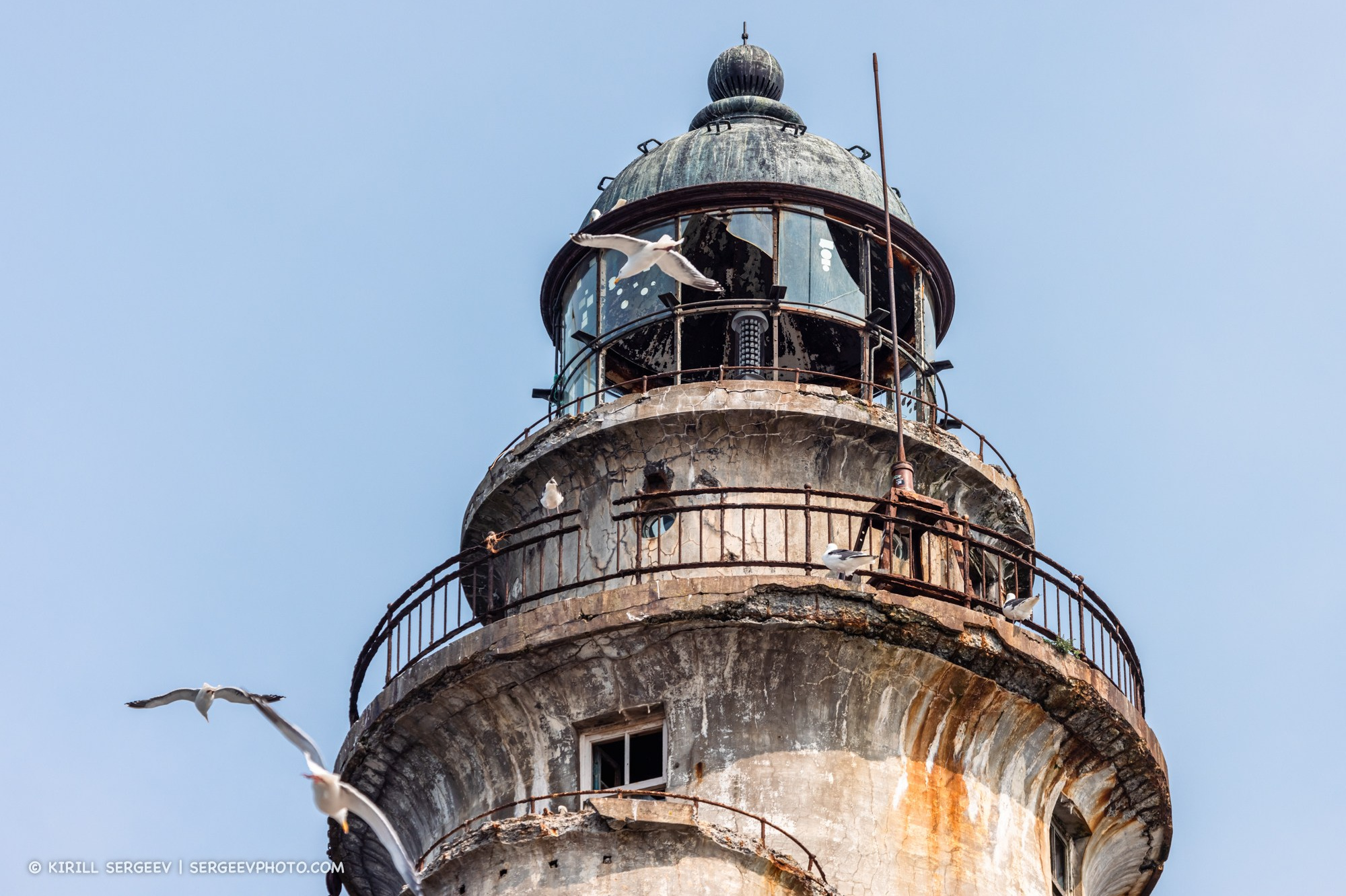 Aniva Lighthouse. Sakhalin Island