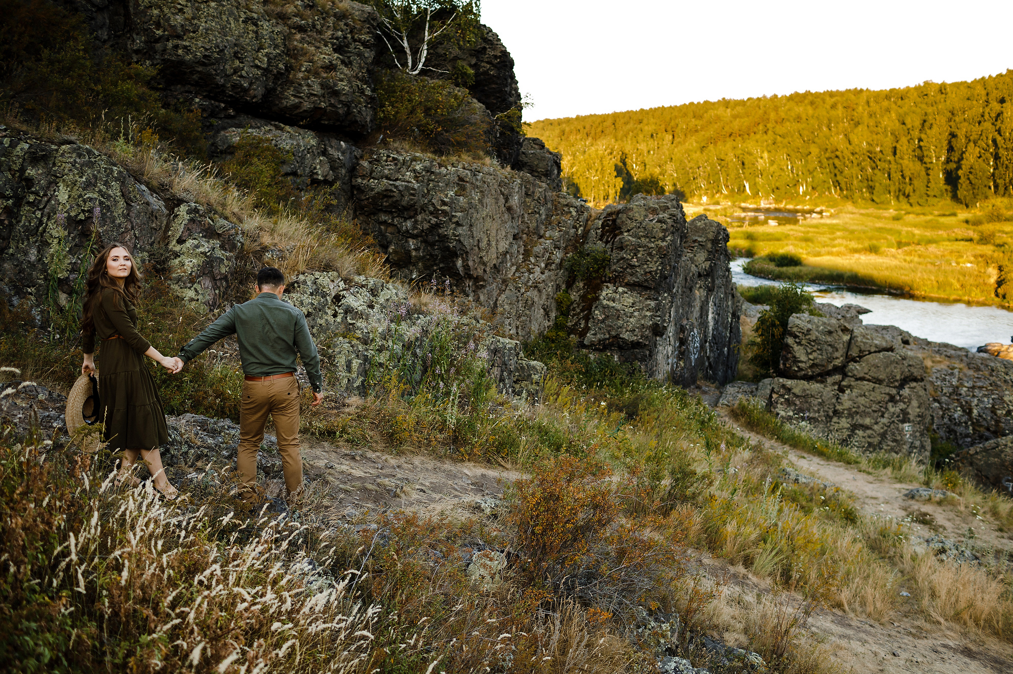 Миша и Лена. Далеко далеко. Фотограф Антон Никандров