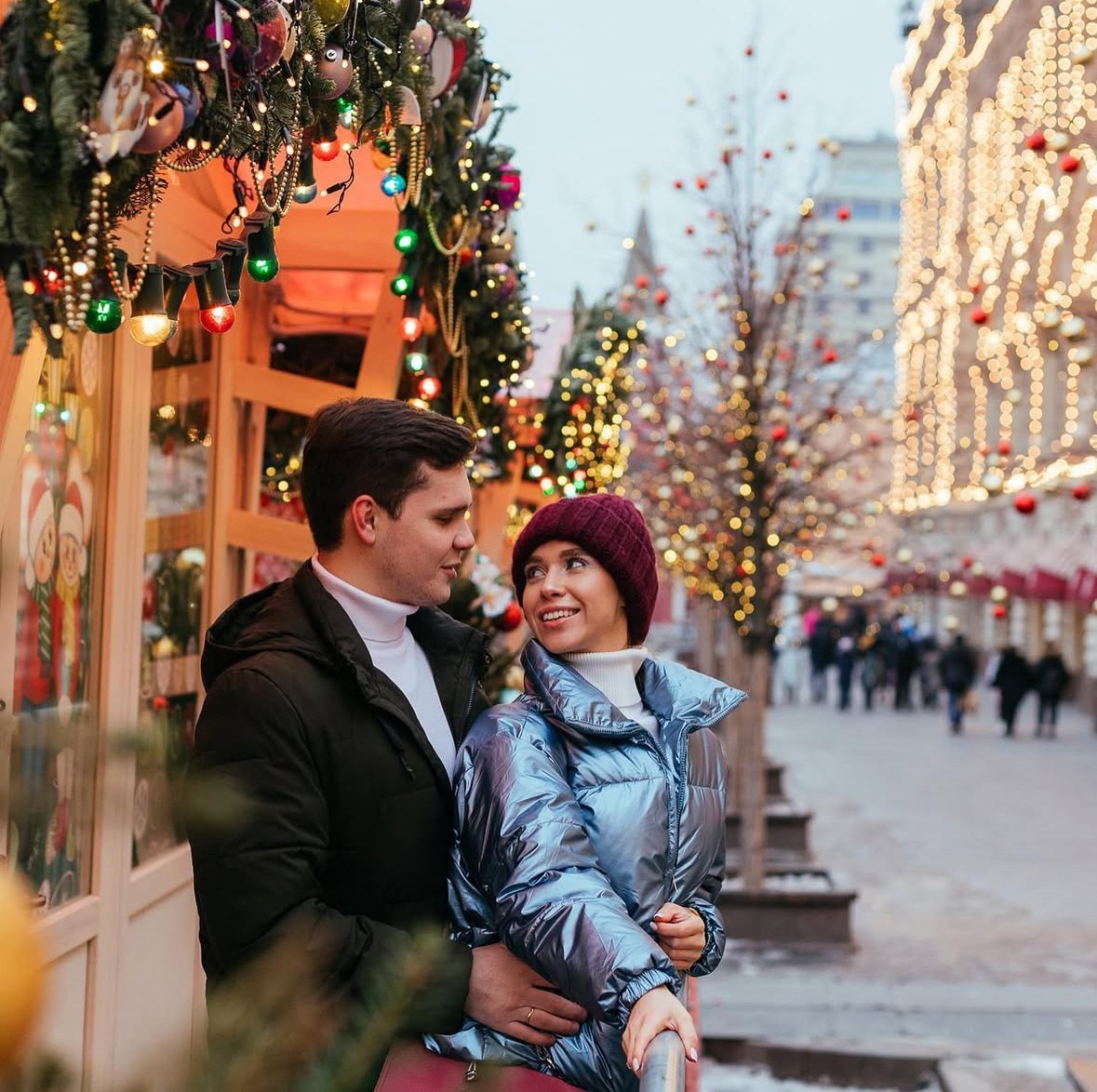 Новогодняя фотосессия у ГУМа на Красной площади: стильные снимки вашей семьи в центре Москвы. Фотосессии с лошадьми в Москве от фотографа Кутейниковой Светланы