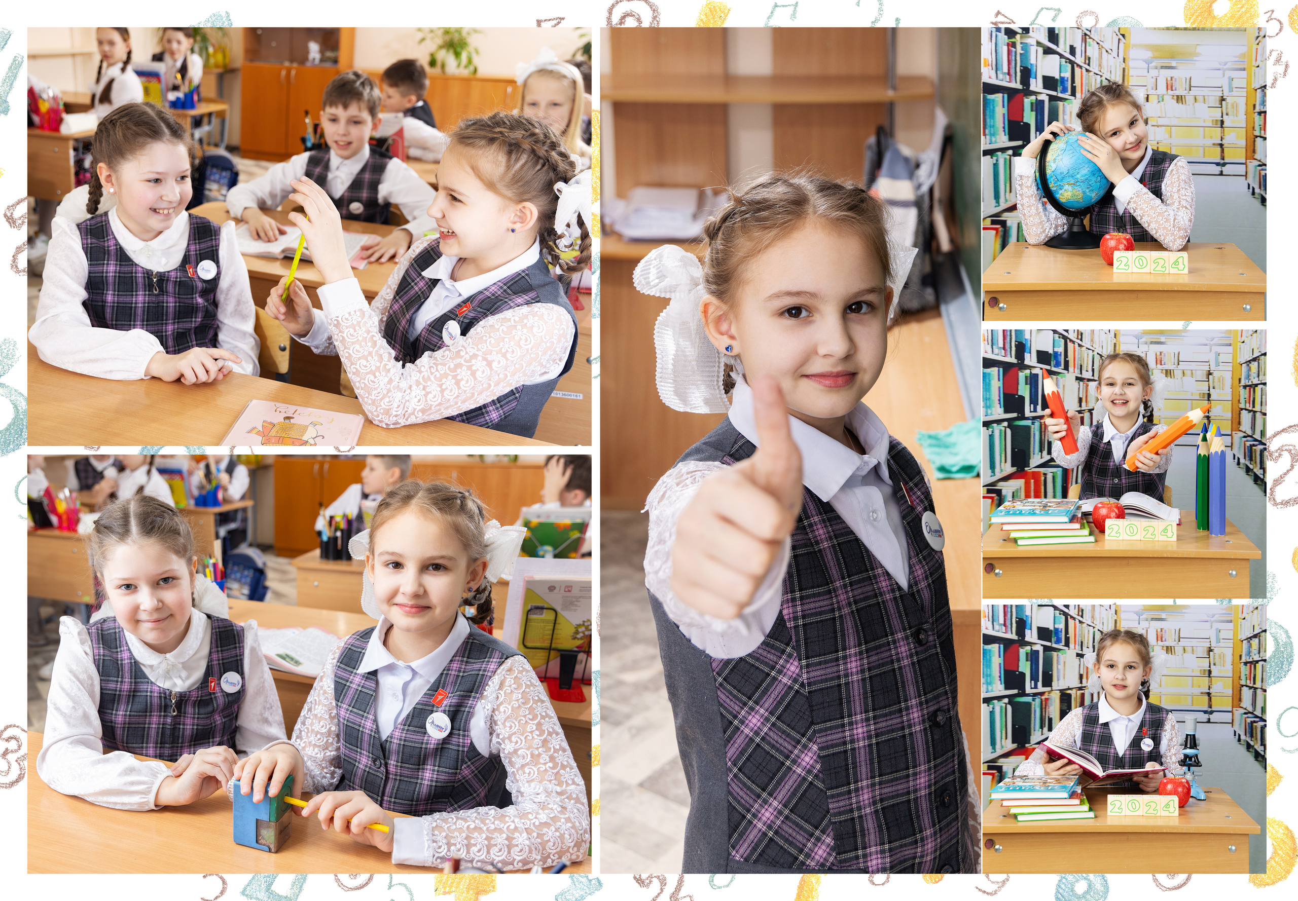 Начальная школа. Выпускные альбомы — фотостудия PodFoto