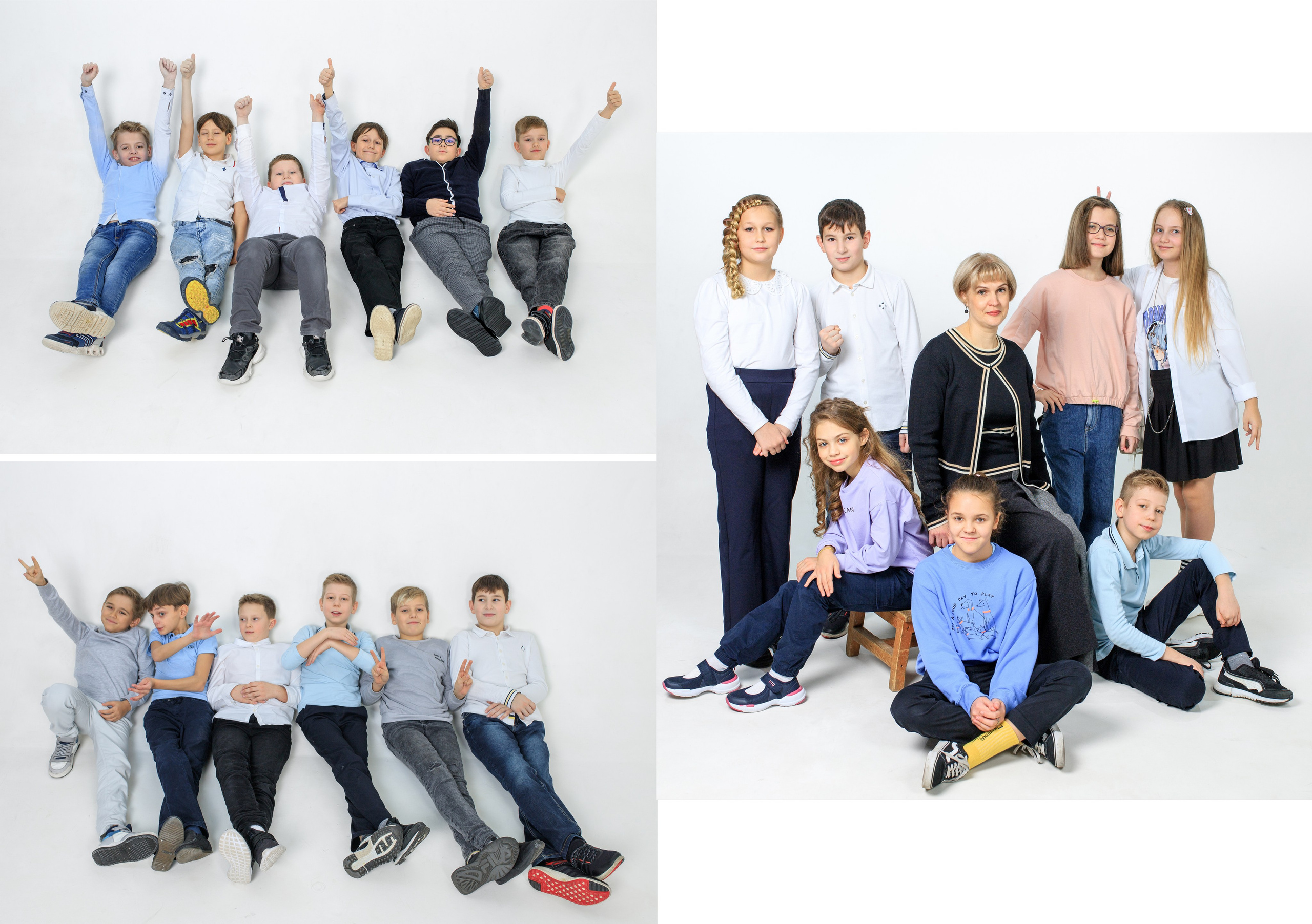 Альбом 20 Кубики. Выпускные альбомы для школ и детских садов — фотокниги и виньетки