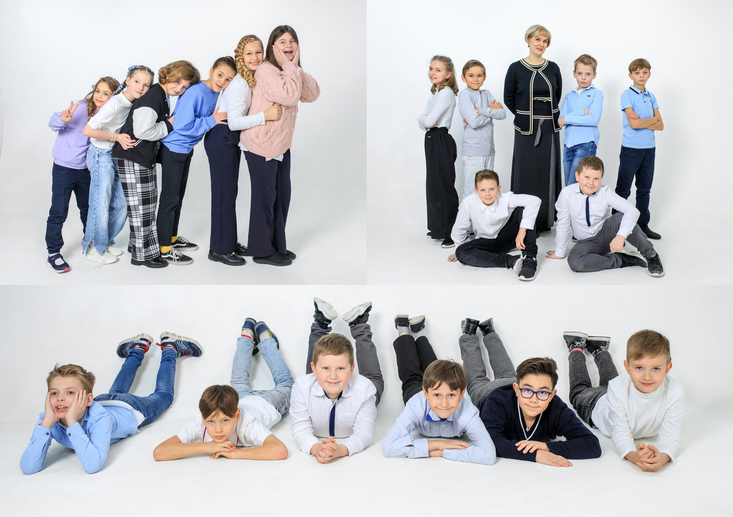 Альбом 20 Кубики. Выпускные альбомы для школ и детских садов — фотокниги и виньетки