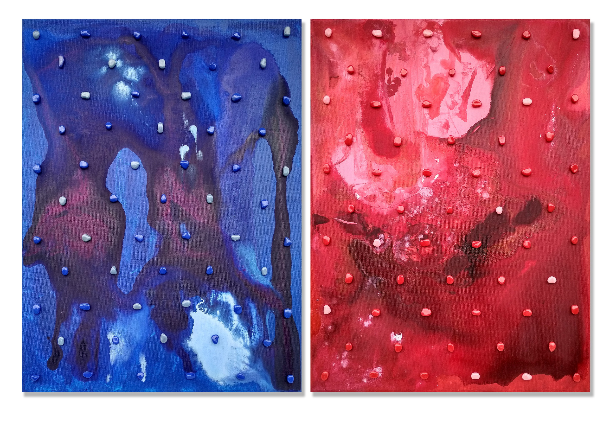 Концептуальная картина на тему силы, гибкости в гендерном контексте.