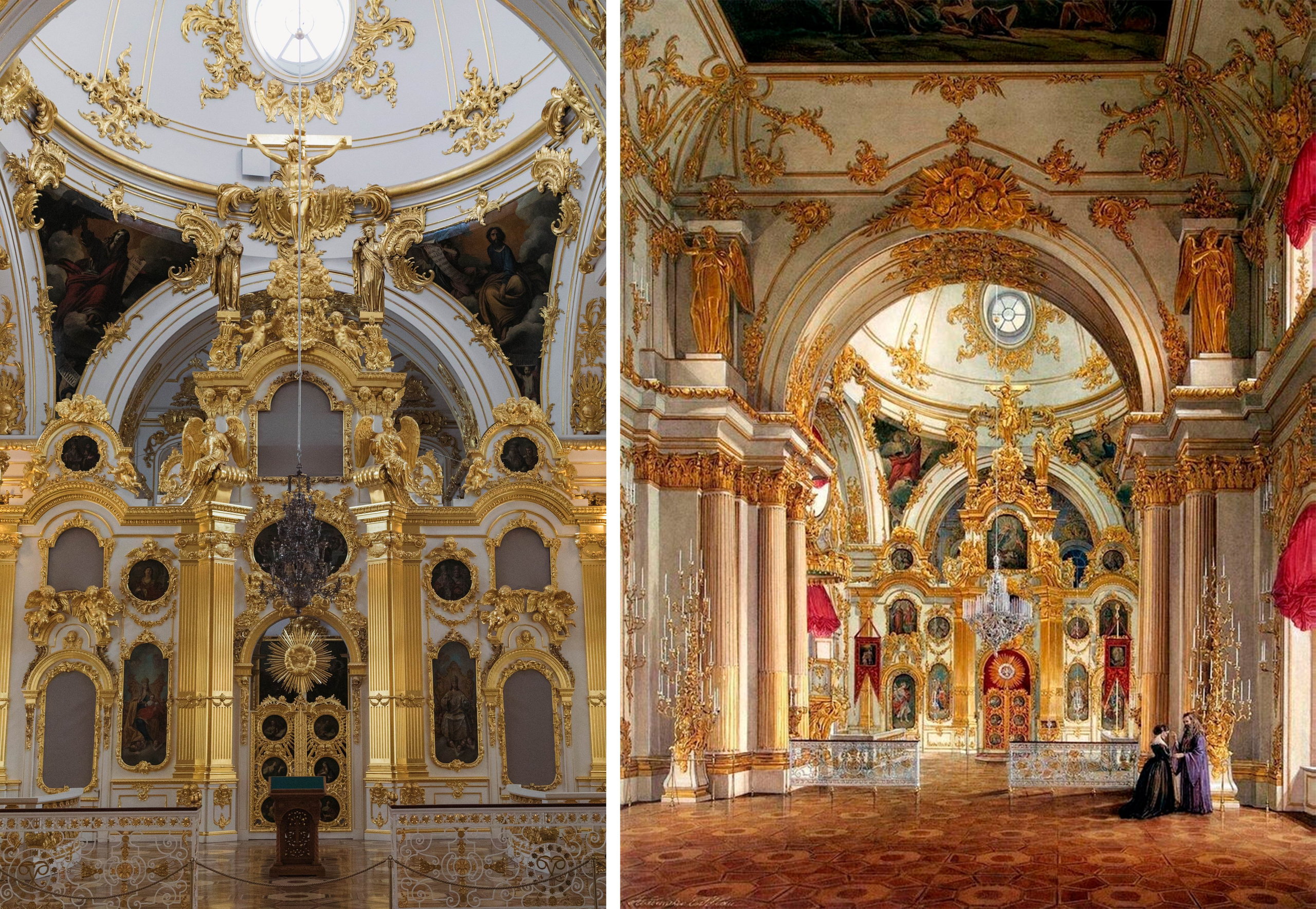 Большая церквь Зимнего дворца. Репортажный и концертный фотограф в Санкт-Петербурге Адмакина Дарья