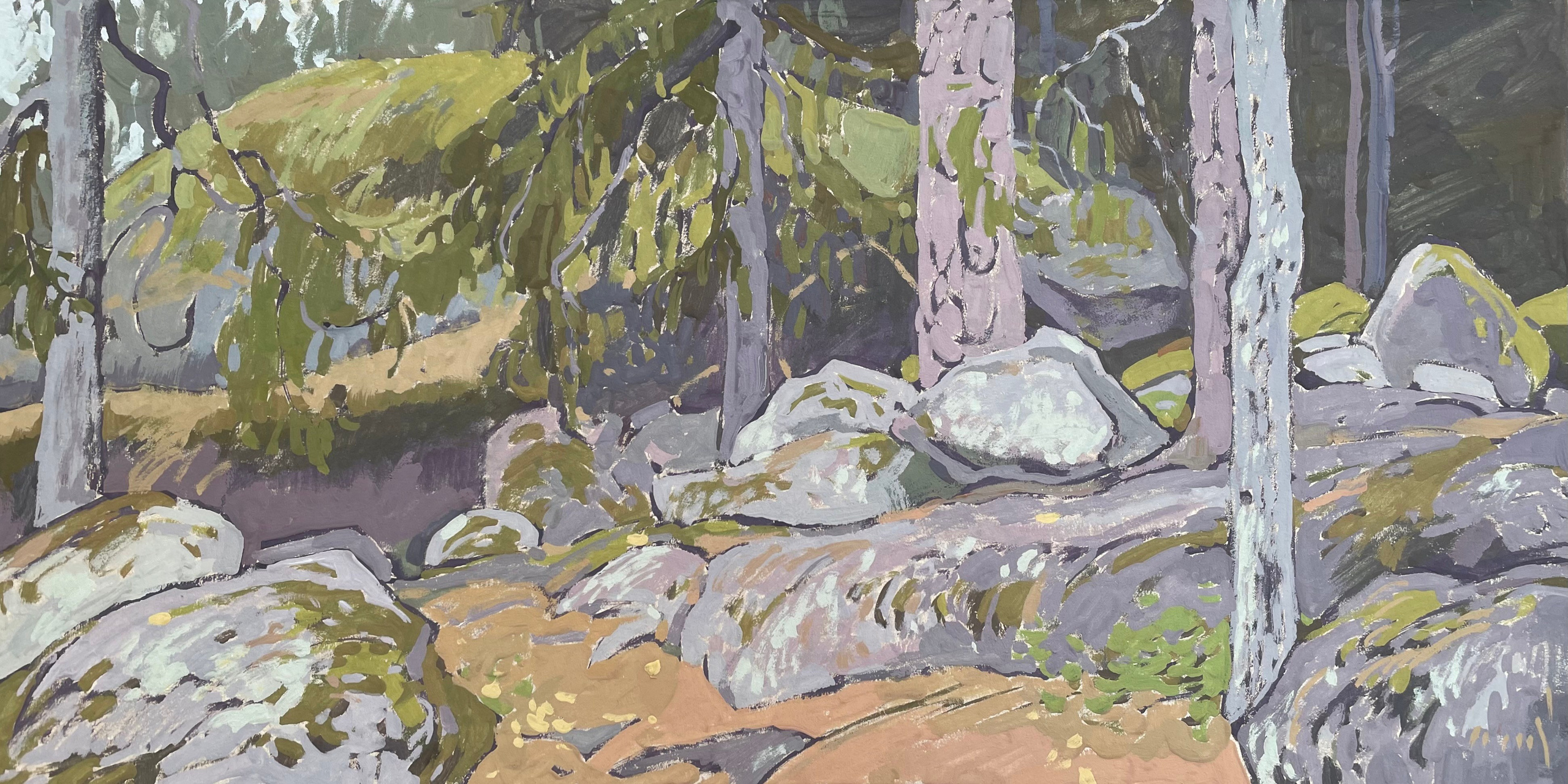 Пейзажи. Художница Лиза Владимирова