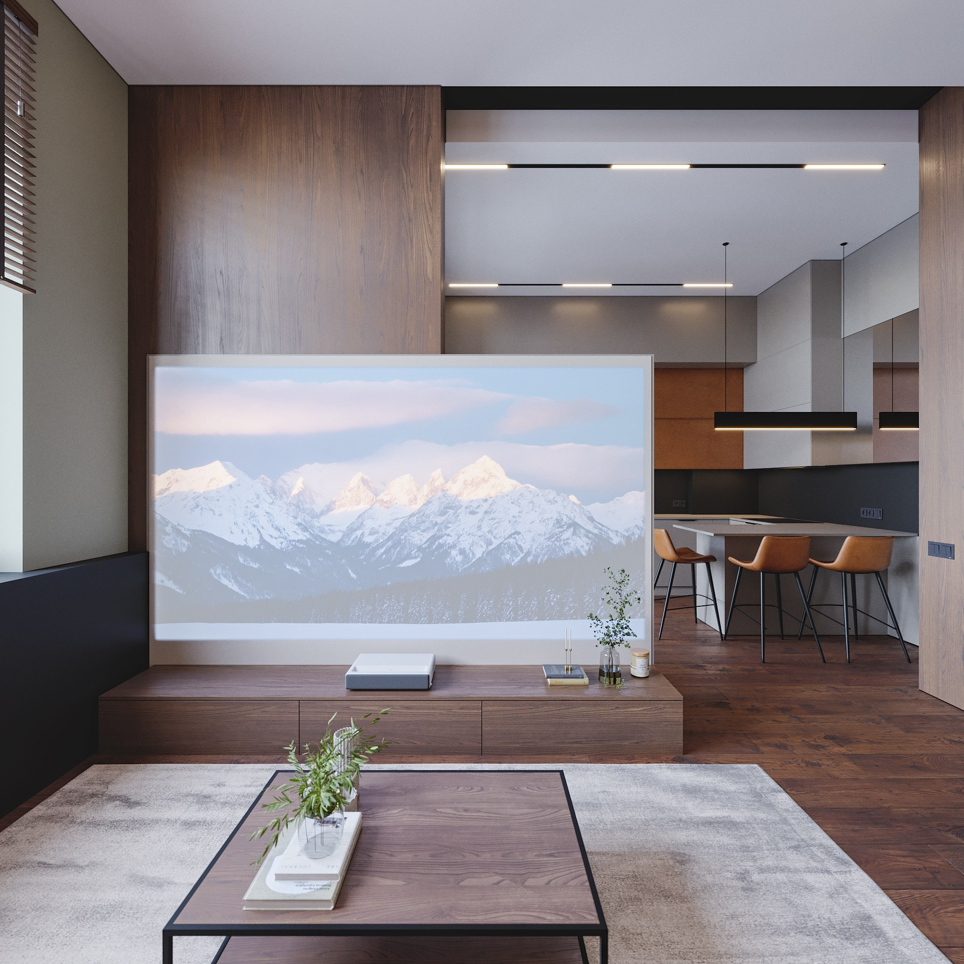 Проект HUB. Дизайн интерьера в Новосибирске, Мире, Онлайн | Студия дизайна интерьера TWOREZ