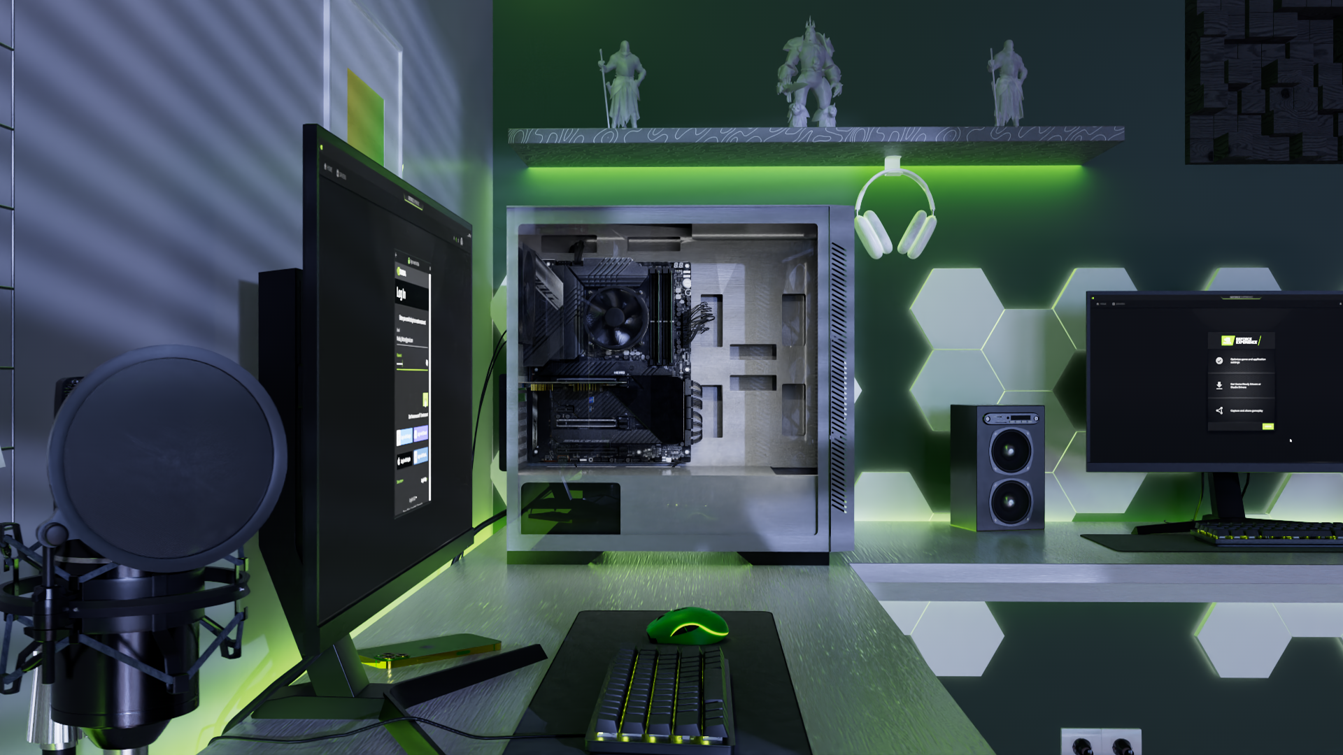 Nvidia. Pavel Permyakov — 3D Motion Designer