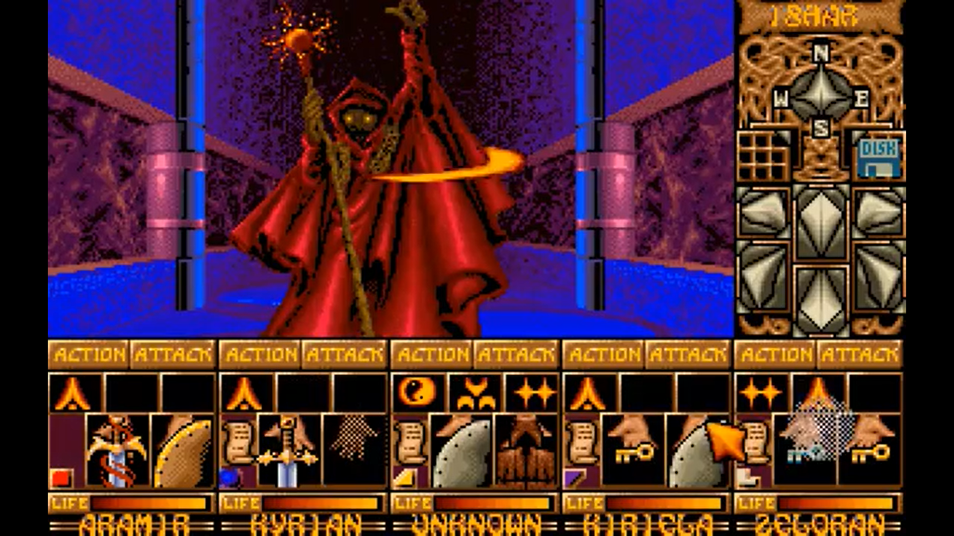 № 13 Ishar: Legend of the Fortress (1992) — комфортная среда в коллективе. Wordlessly