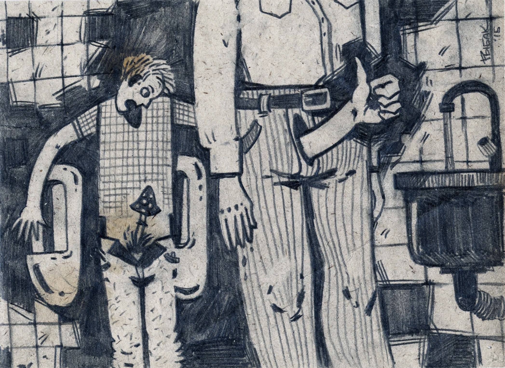 Серия Мудрость Дня. Художник Рыбак Николай