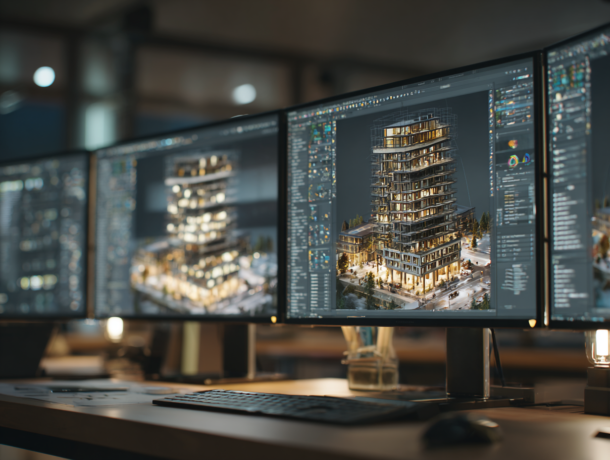 3D АНИМАЦИЯ С ПОМОЩЬЮ AI. 3D визуализация интерьера и архитектурной среды