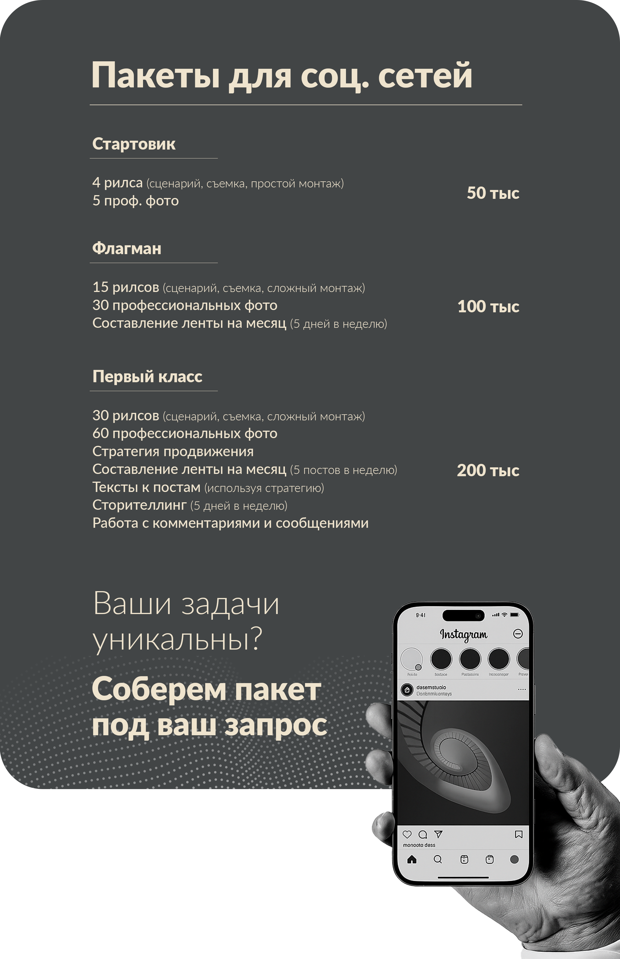 Услуги. 1224 prod — продакшен полного цикла для вашего бизнеса и жизни