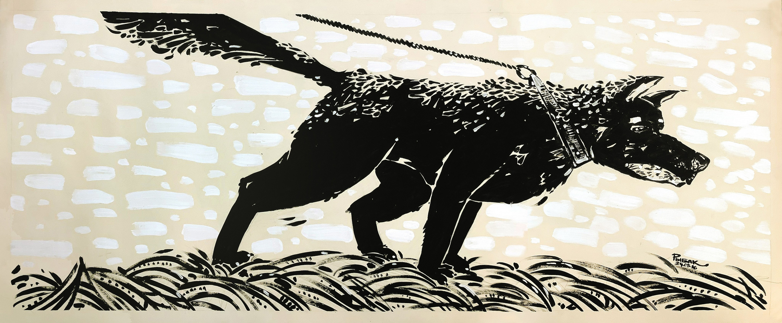 Серия Ох, эта жизнь собачья. Художник Рыбак Николай