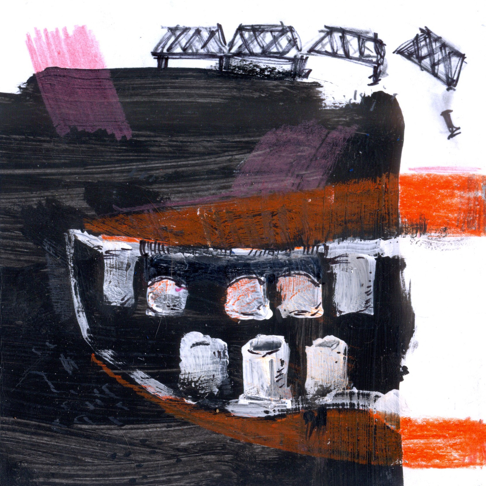 Серия Моя стареющая рожа. Художник Рыбак Николай