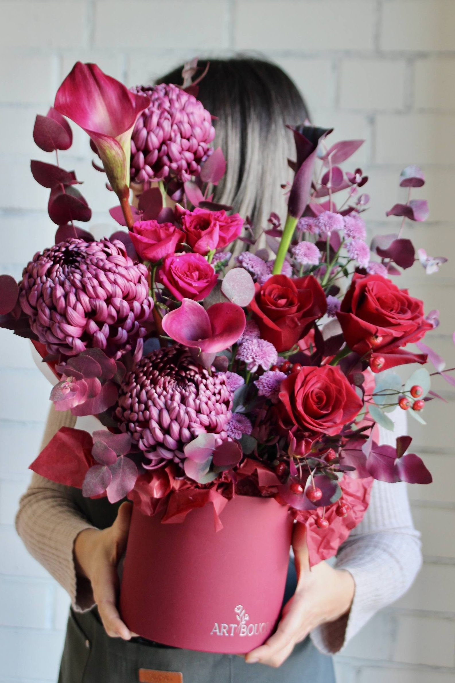 Гранат. Арт Букет- цветочный дом в Челябинске и Ревде