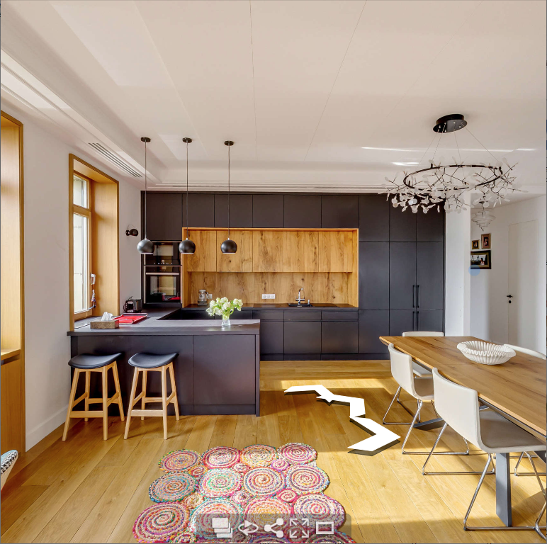 Виртуальный тур по&nbsp;квартире в Самотечном переулке — Панорамный фотограф Кузнецов Сергей