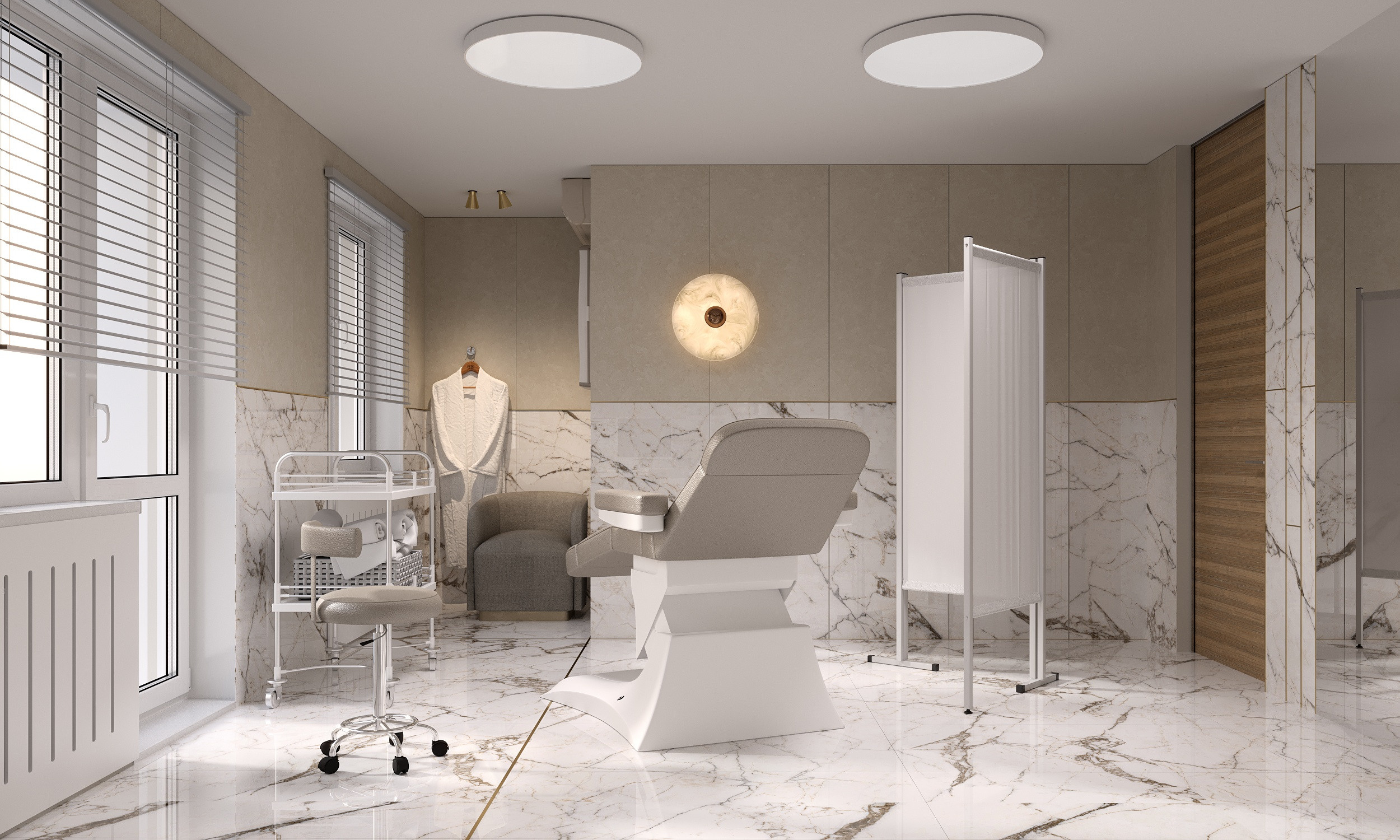 Косметология Момедовы. Архитектурно-дизайнерское бюро ROOMS