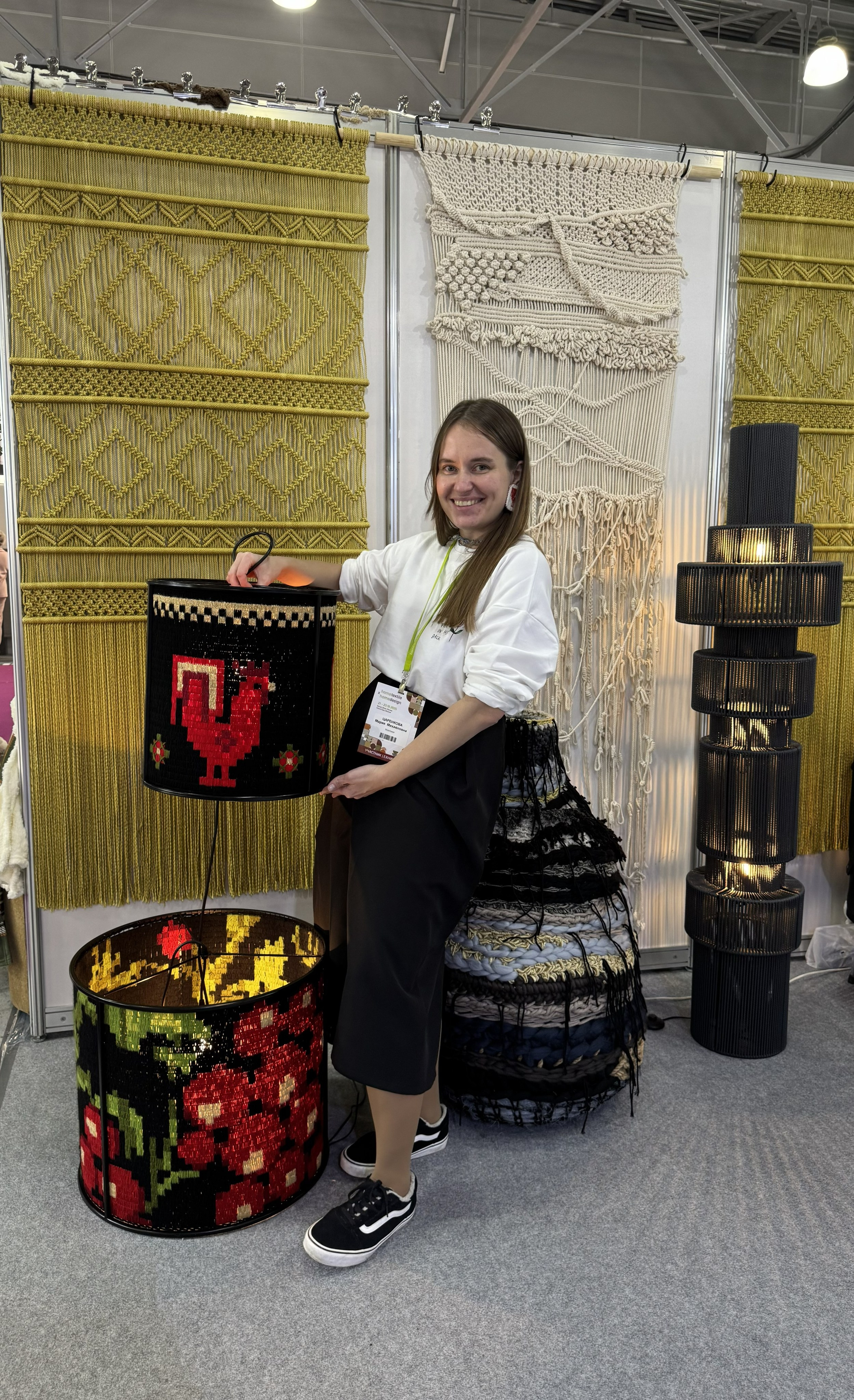 О проекте. Авторское творчество: создание светильников, панно, гобеленов ручной работы