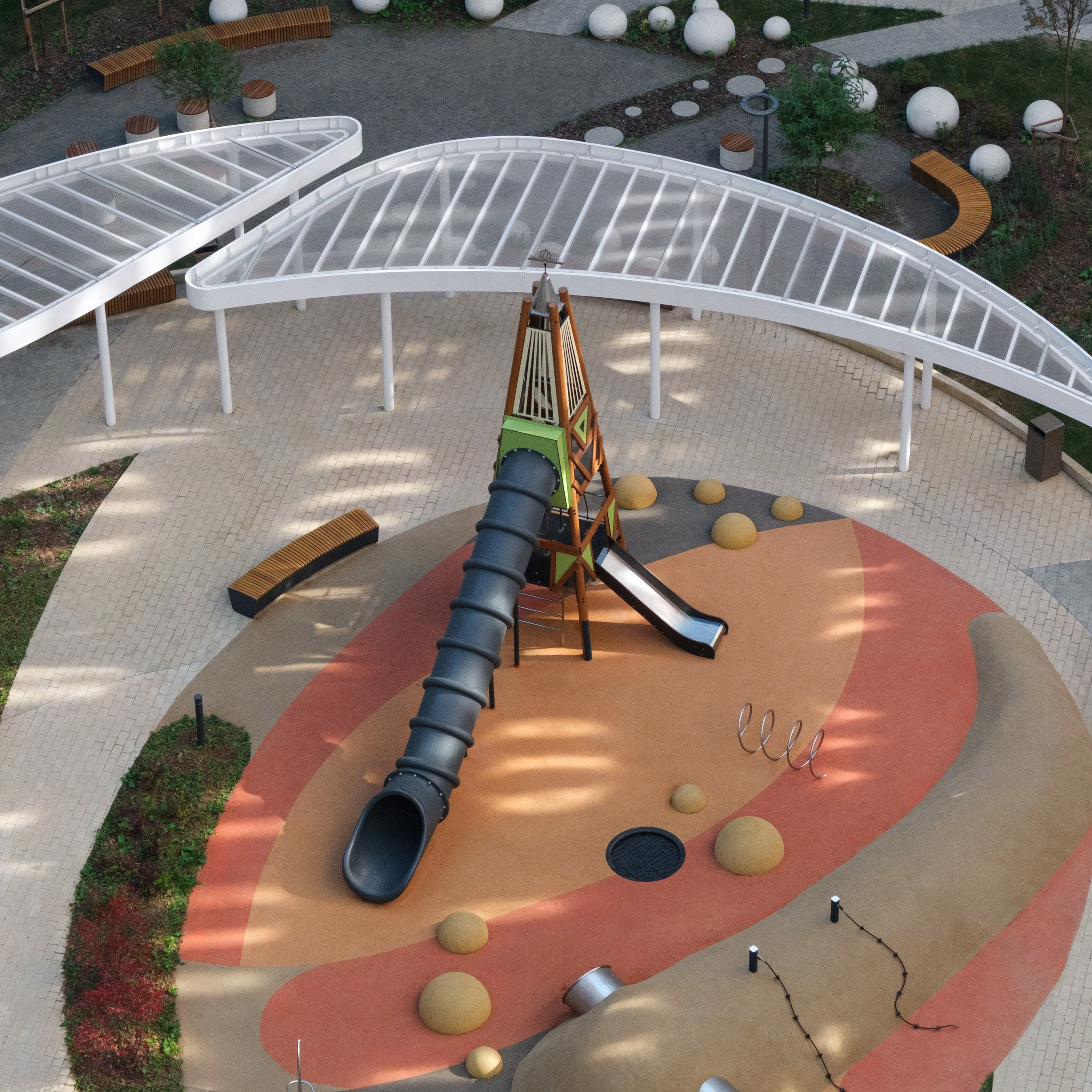 Пресс-тур благоустройства жилого комплекса Nagatino i-Land