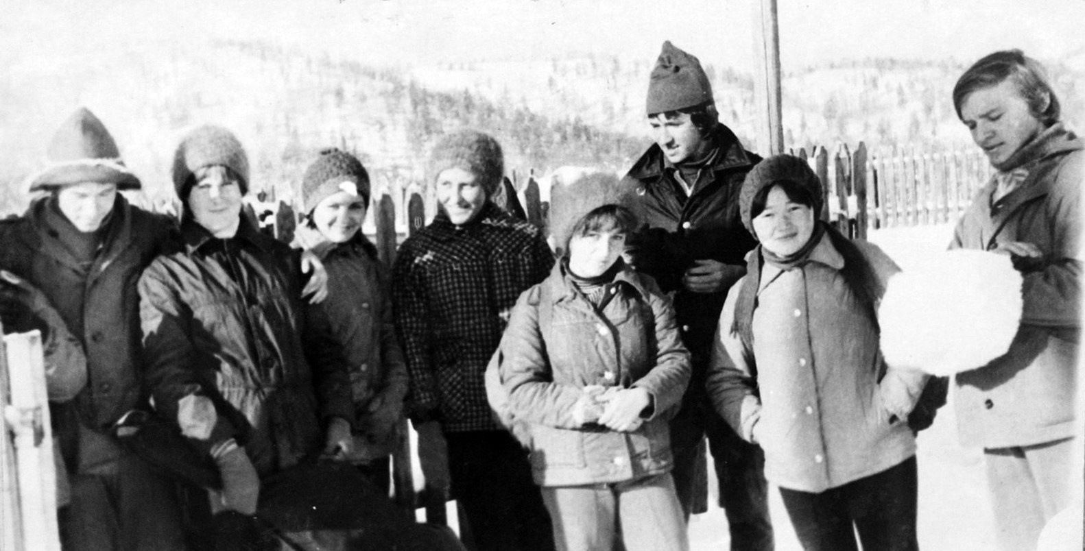 Бригантина 76 на гастролях (1976). Фотограф Эдуард Алмадаков