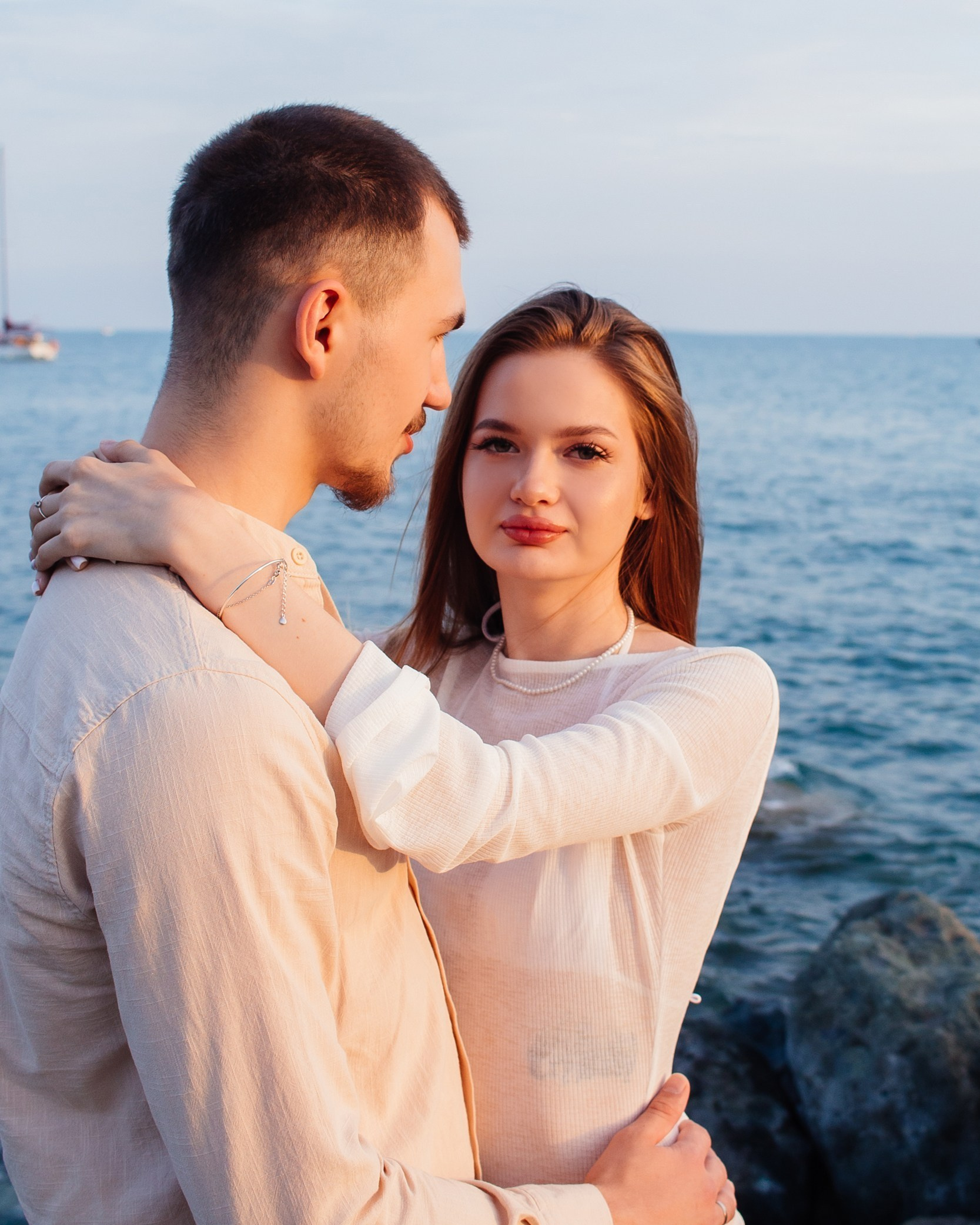 Фотосессия Love Story на море в Сочи. Фотограф Сочи Адлер. Солькаева Анастасия