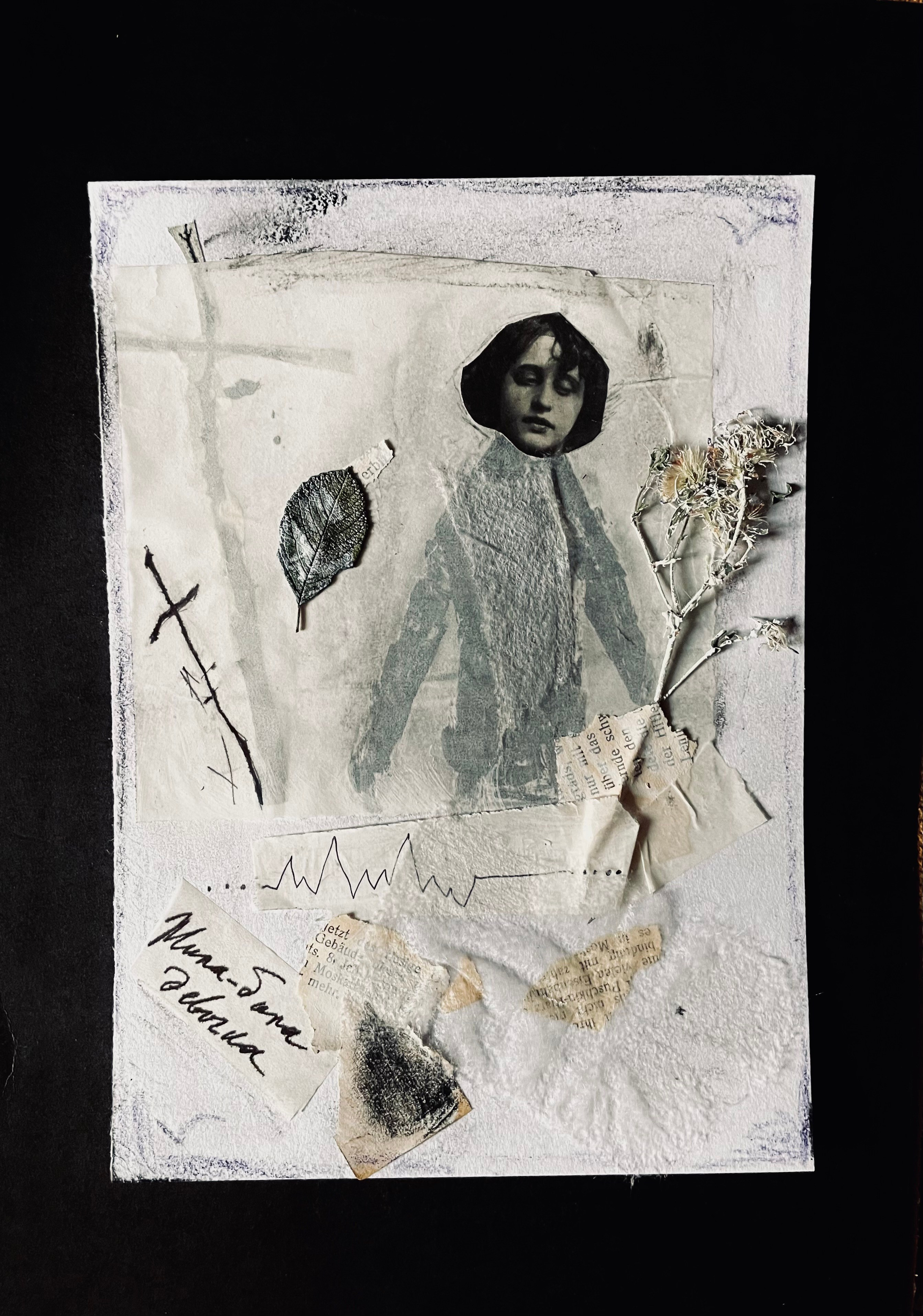 Коллажи. Визуальный художник Лиана Даренская, Москва