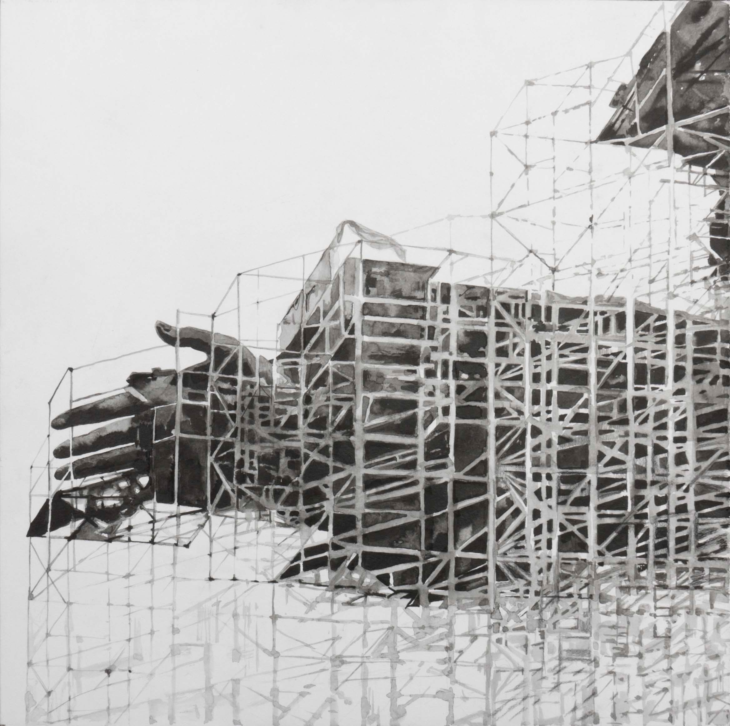 Проект ВРЕМЕННЫЕ КОНСТРУКЦИИ. Ольга Васильева художник в Санкт-Петербурге