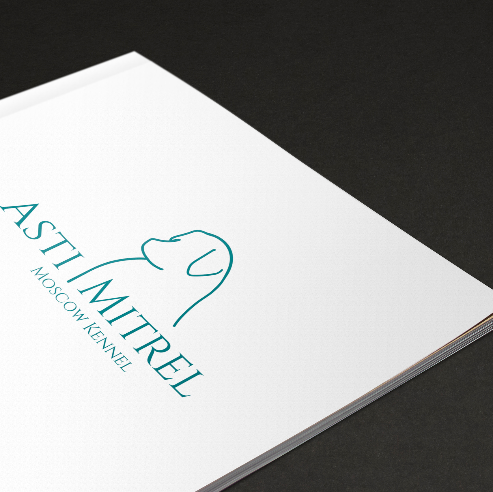 Логотип для питомника австралийских овчарок ASTI MITREL. ФОТОГРАФ-АНИМАЛИСТ l LANA POLYAKOVA