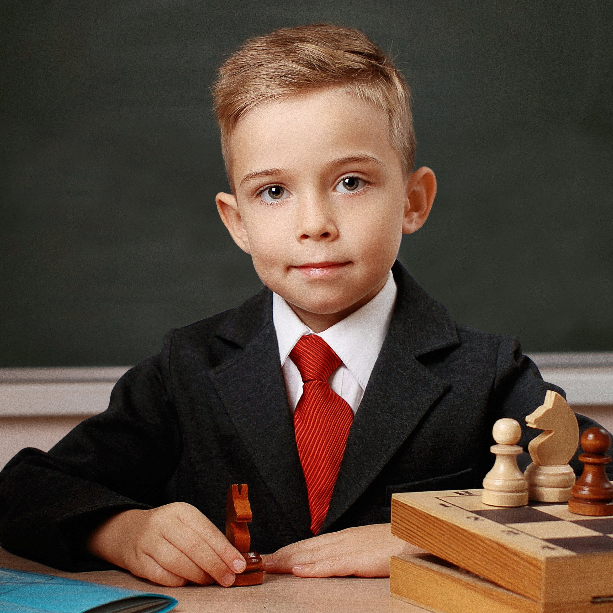 Портрет первоклассника в школе Сызрани