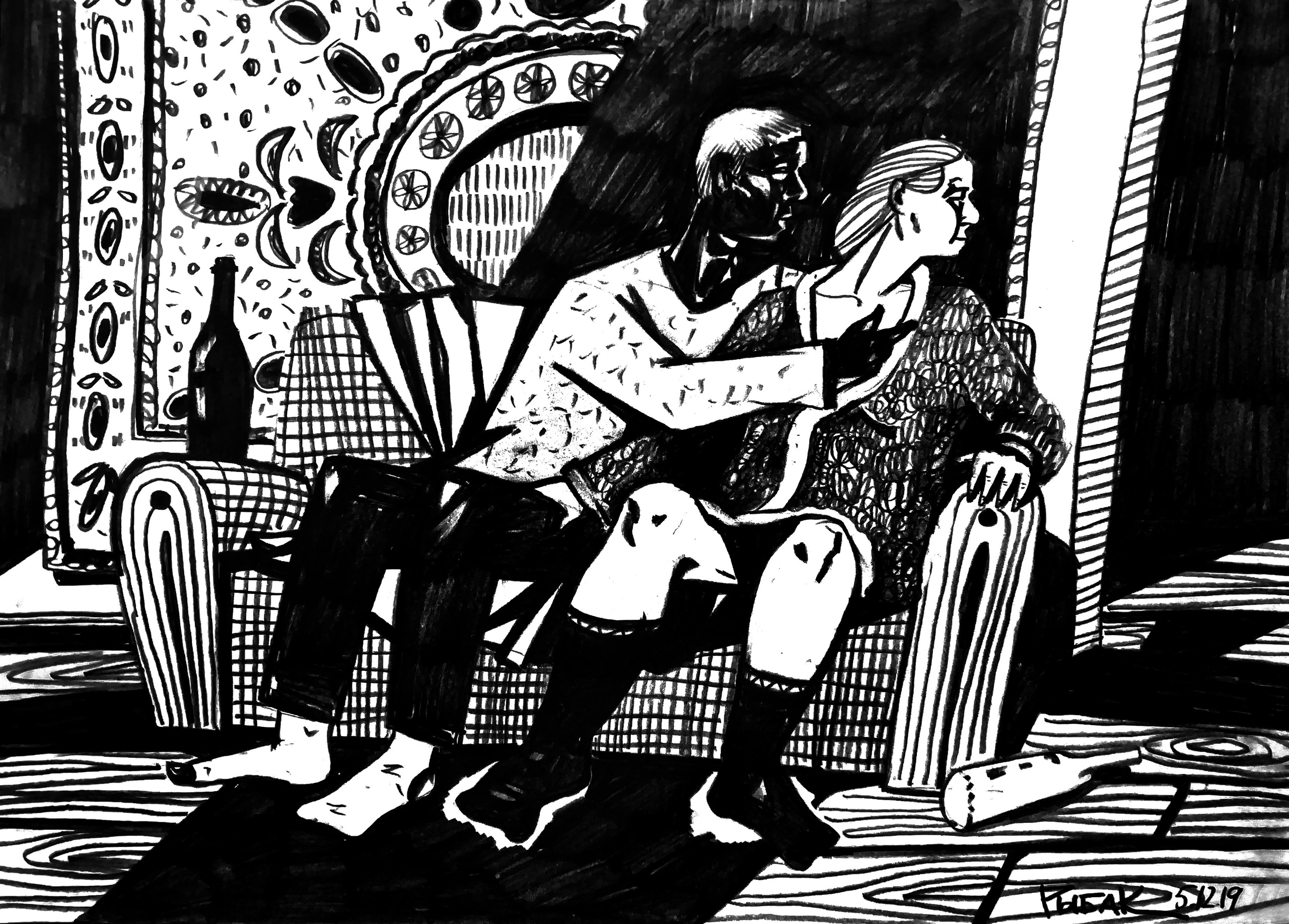 Серия Абсурдомы. Художник Рыбак Николай