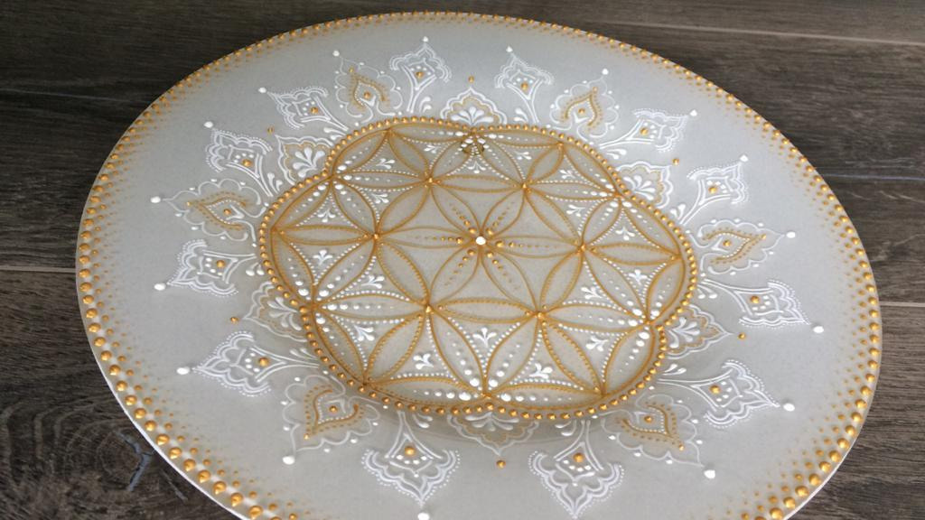 МАГАЗИН — «Кружева света» Мандала на тарелочке (1). School of creating Mandalas — amazingly beautiful living patterns