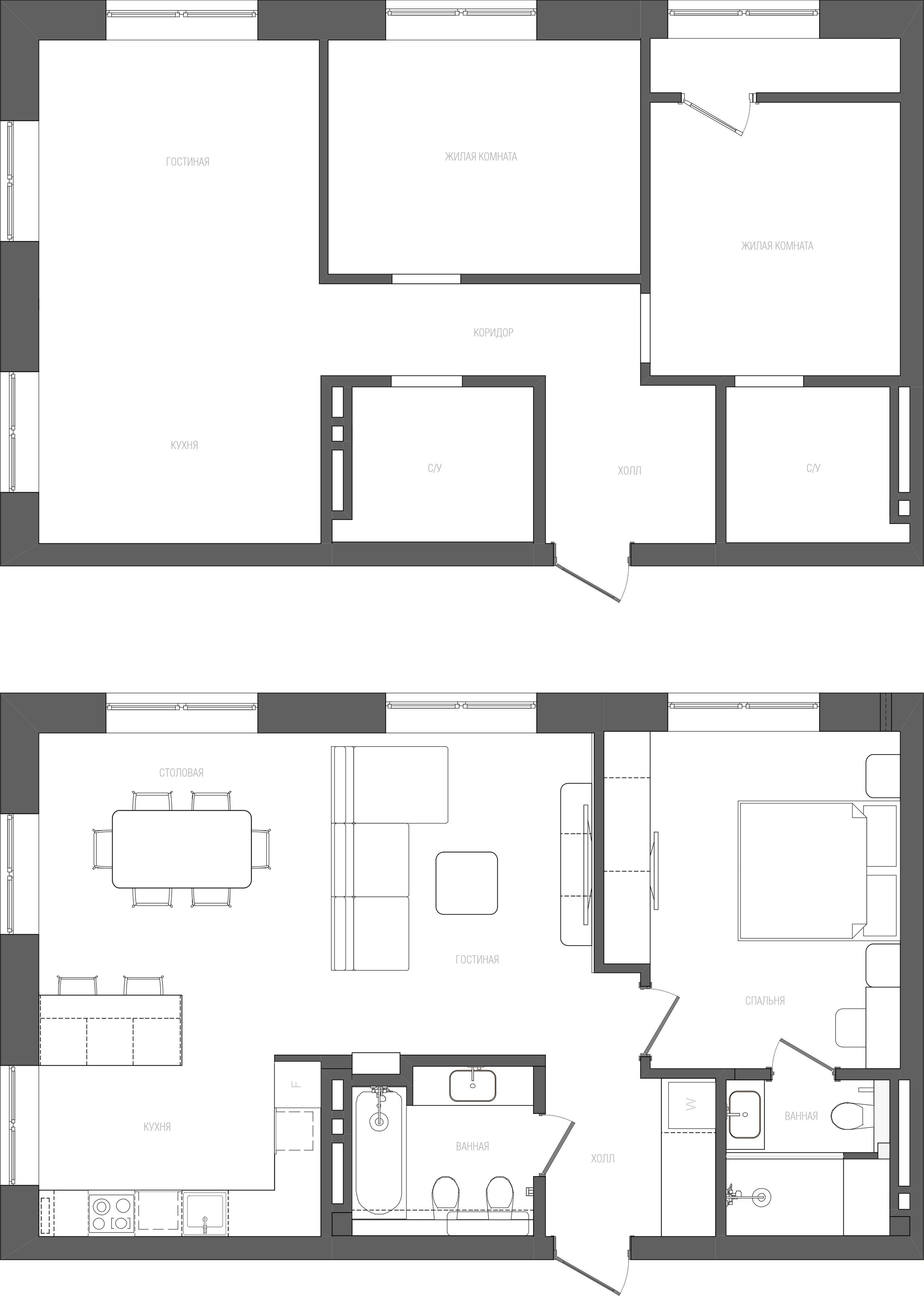 Проект DAOS. Дизайн интерьера в Новосибирске, Мире, Онлайн | Студия дизайна интерьера TWOREZ