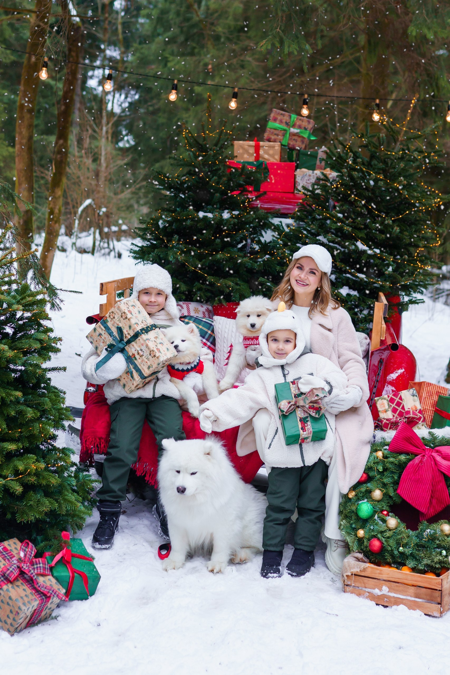 Новый год 2025-2026. Семейный и детский фотограф Долгопрудный, Мария Кухтарова