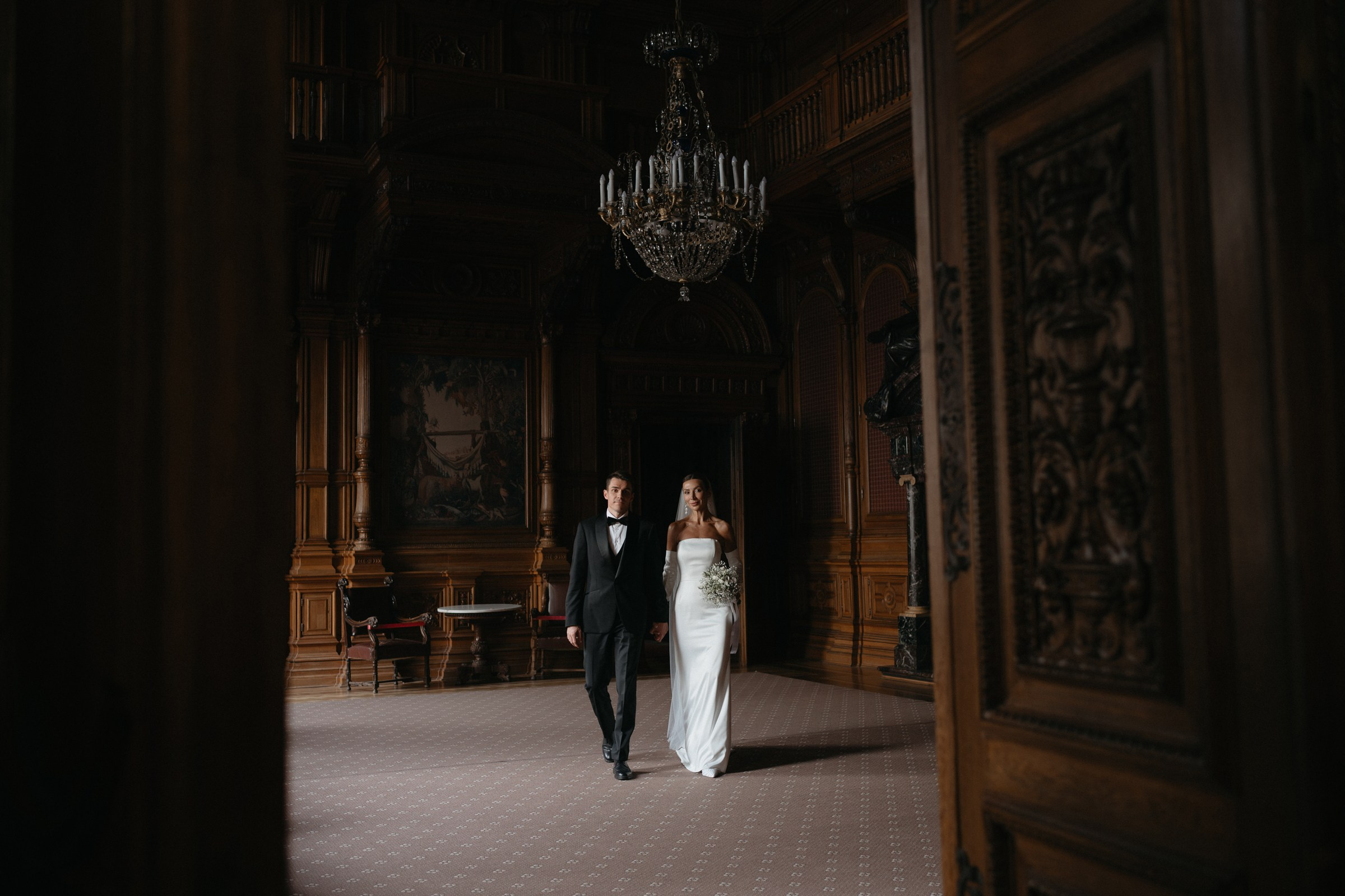 свадебная фотосессия в Доме Архитектора, свадебная фотосессия в особняке Половцева