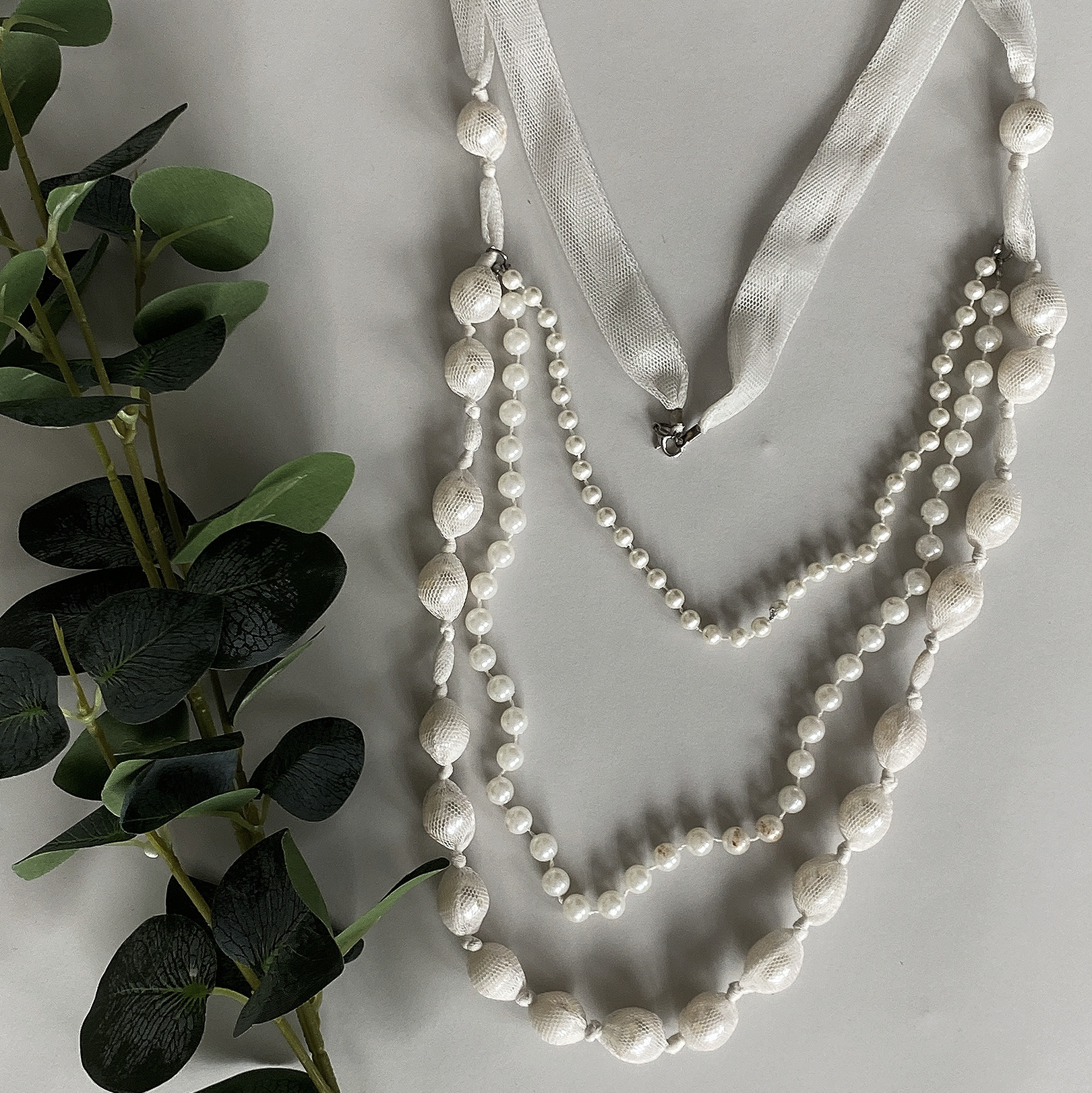 бусы из жемчуга