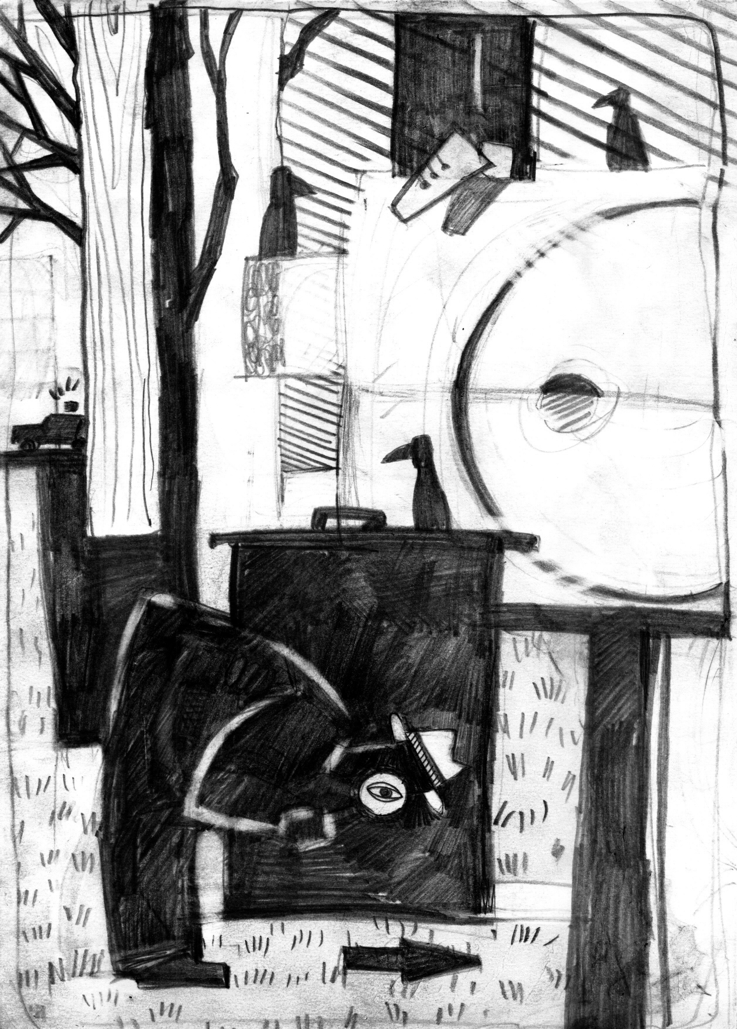 Графика 2016. Художник Рыбак Николай