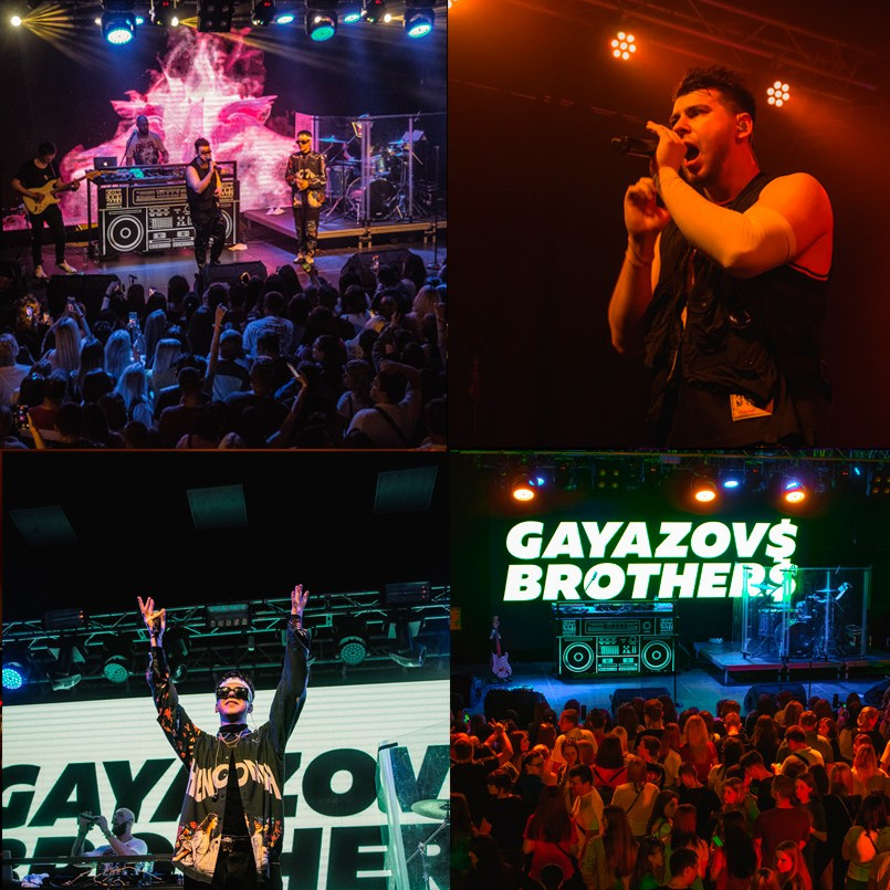 Музыкальная группа на сцене во время концерта