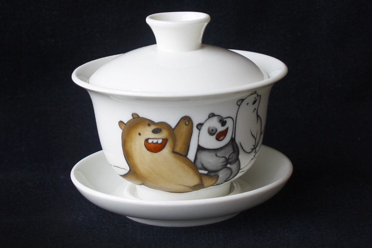 Детская посуда. Художник по фарфору в Санкт-Петербурге Писаревская Екатерина