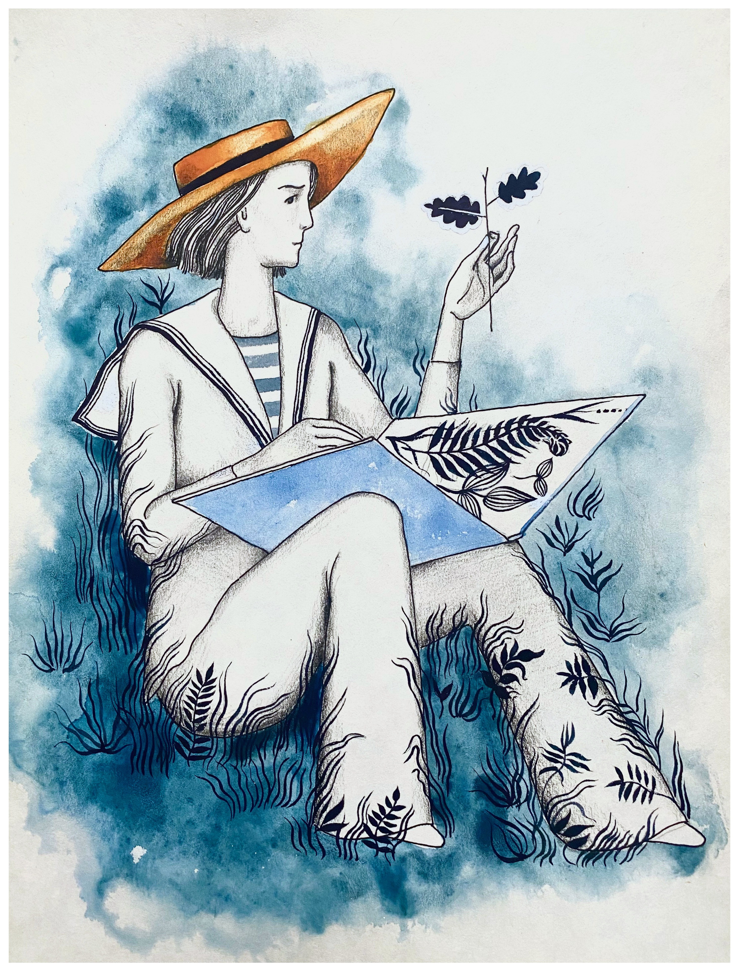 Графика. Донбай Василиса художник