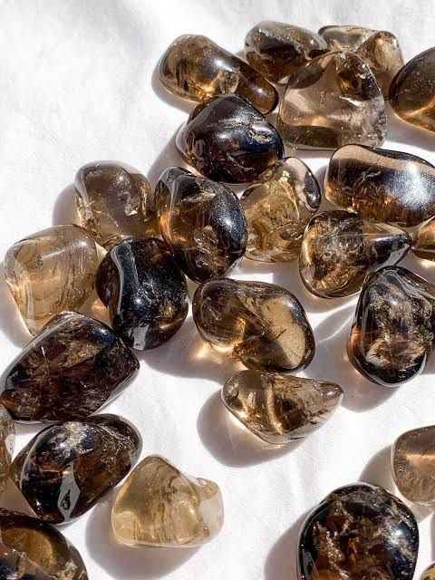 Раухтопаз (Дымчатый кварц). Marketillustration бесплатные открытки, пригласительные на день рождения, свадьбу, шаблоны для печати