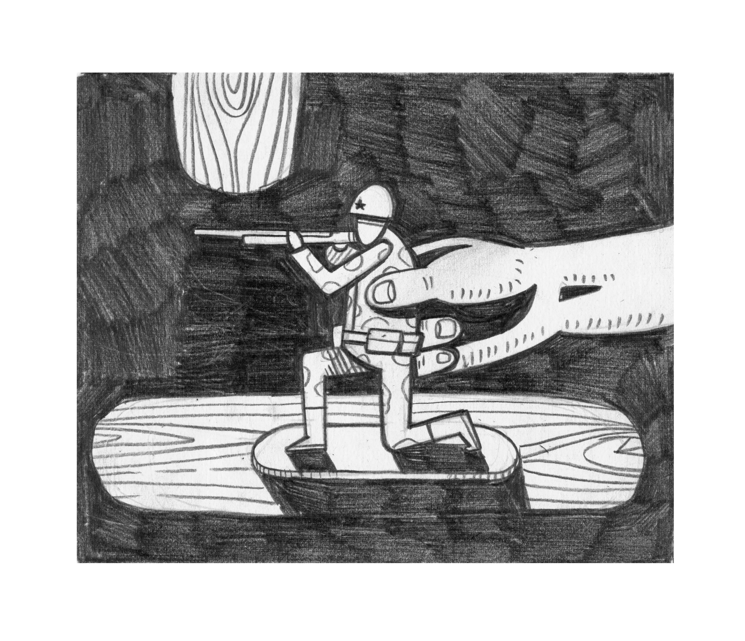 Серия Пусть войны будут только в играх. Художник Рыбак Николай