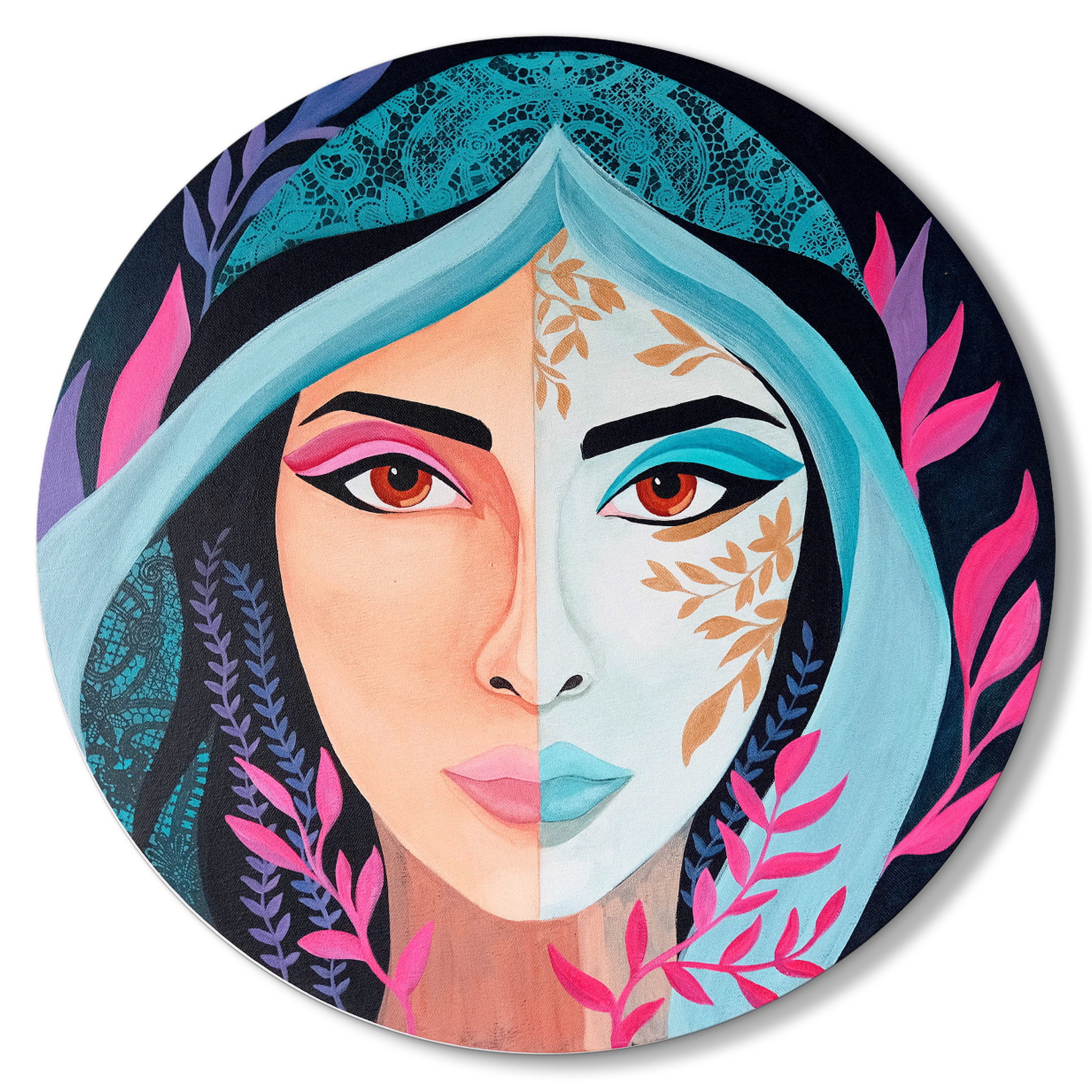 СОТВОРЕНИЕ МИРА. Художник Анастасия Кисткина, Петербург